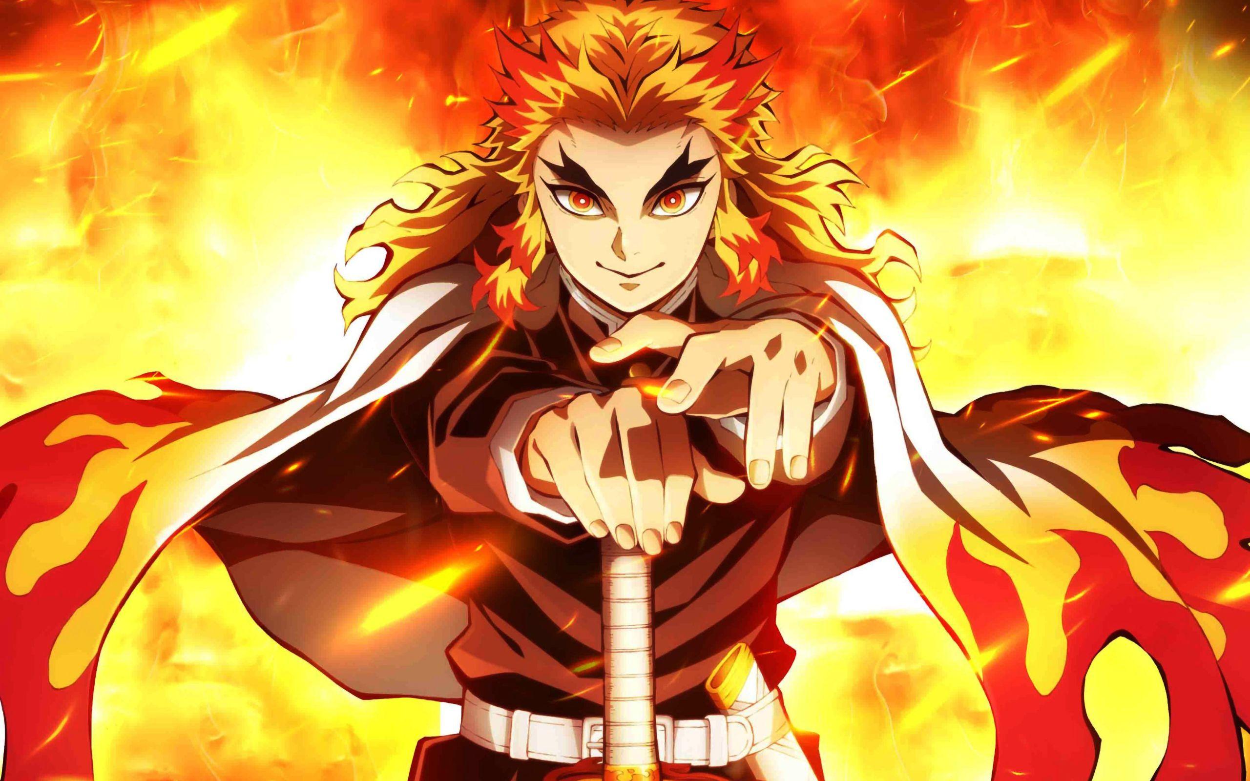 2560x1600 Demon Slayer Wallpaper 4K Free download