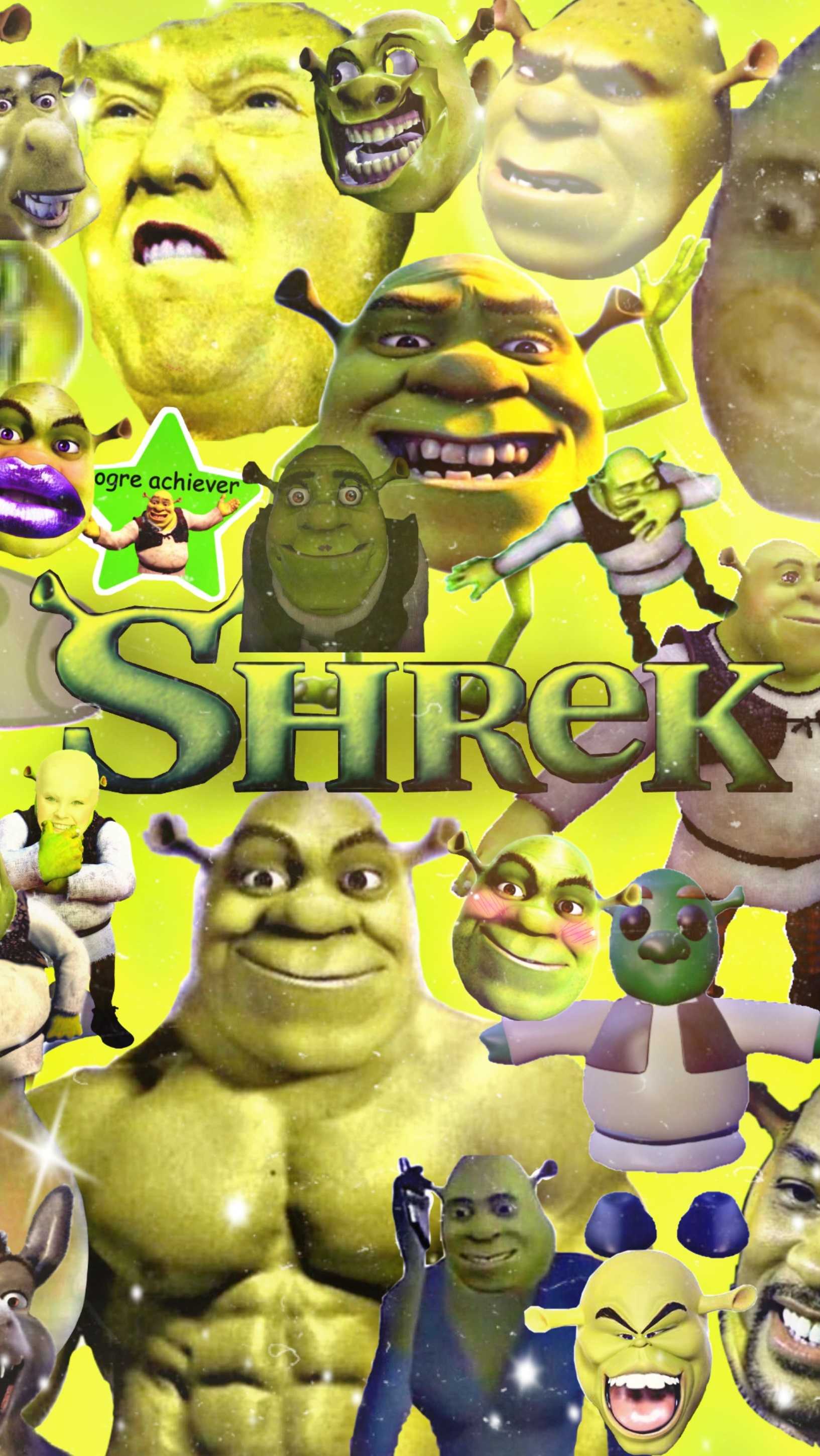 1633x2897 Baddie Shrek Wallpaper