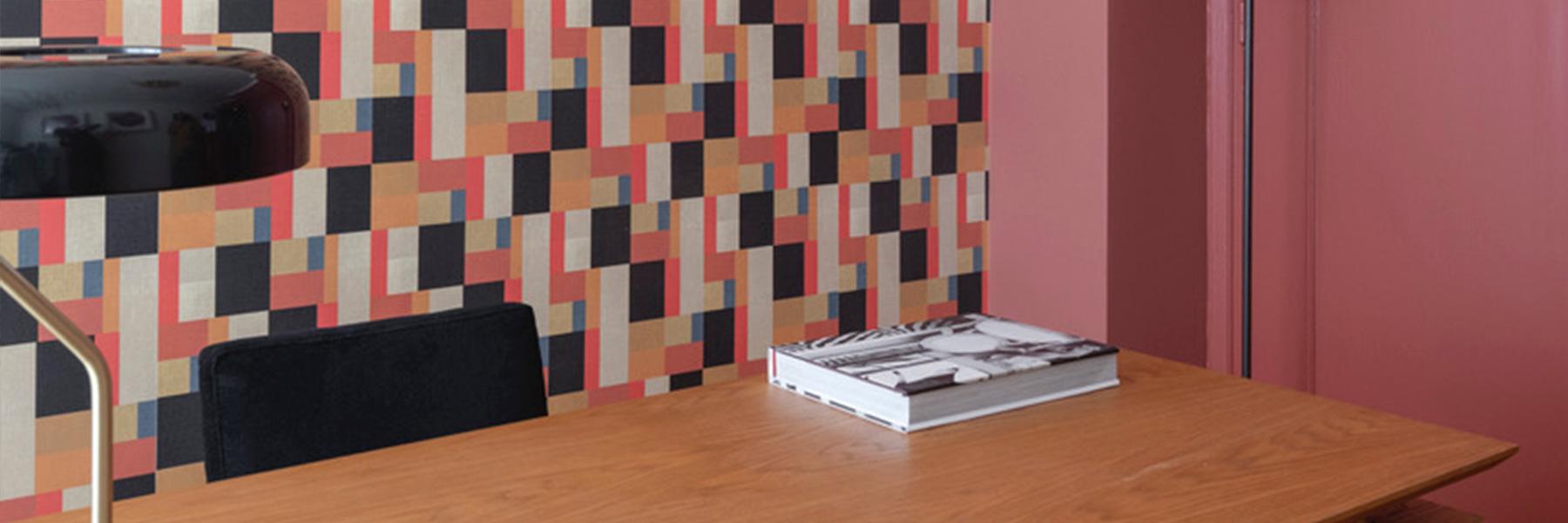 1800x600 Modernist Collection wallpaper Made In France. Le Presse Papier