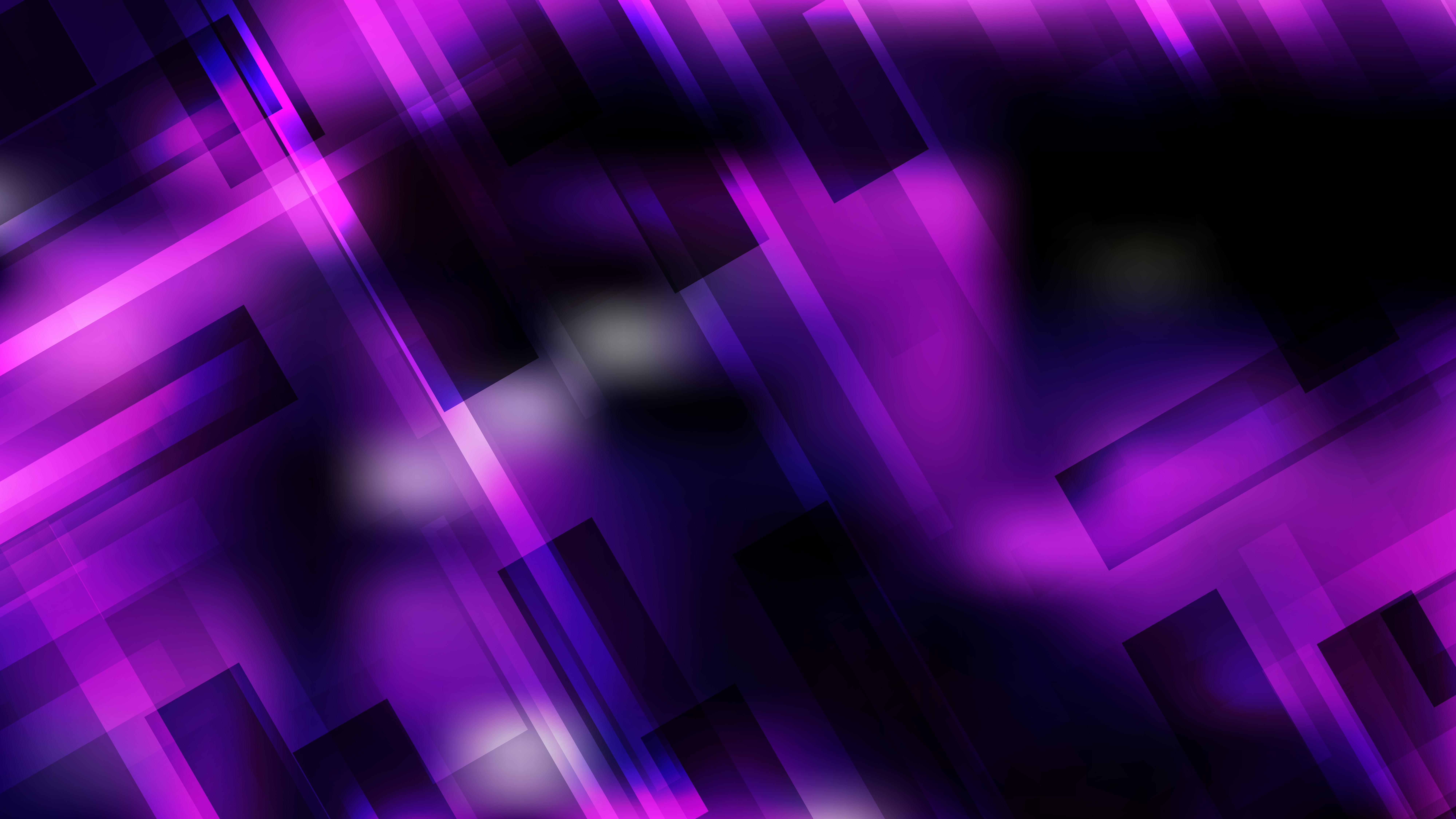 8000x4500 Purple Geometric Shapes Background