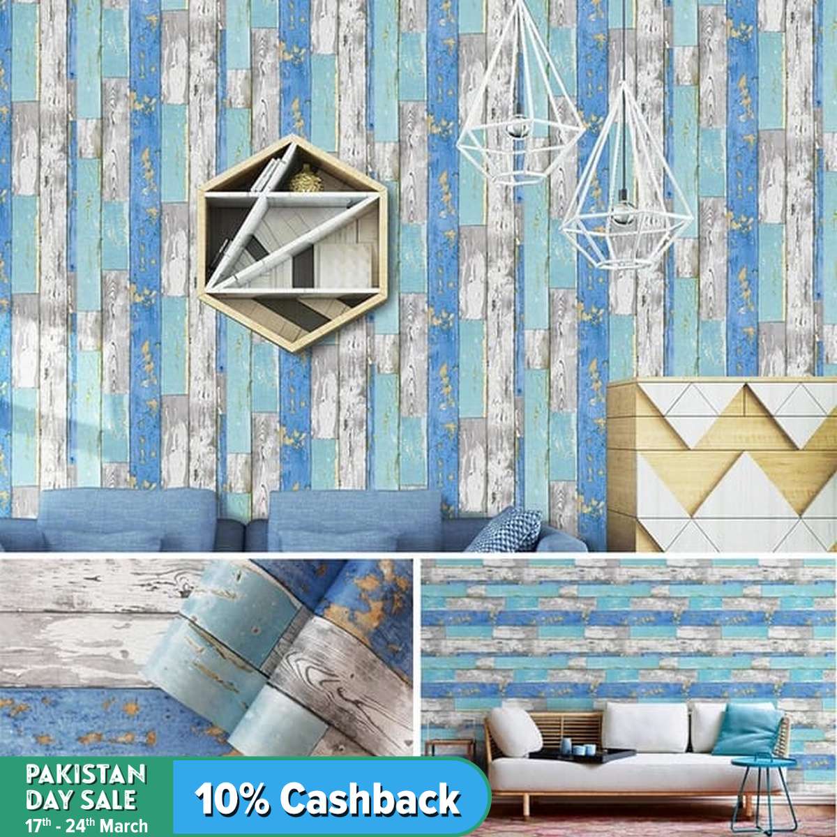 1200x1200 multiple sizes Self Adhesive Marble Design Furniture Stickers PVC Wallpaper Cabinets Gloss Film Vinyl: Buy Online at Best Prices in Pakistan