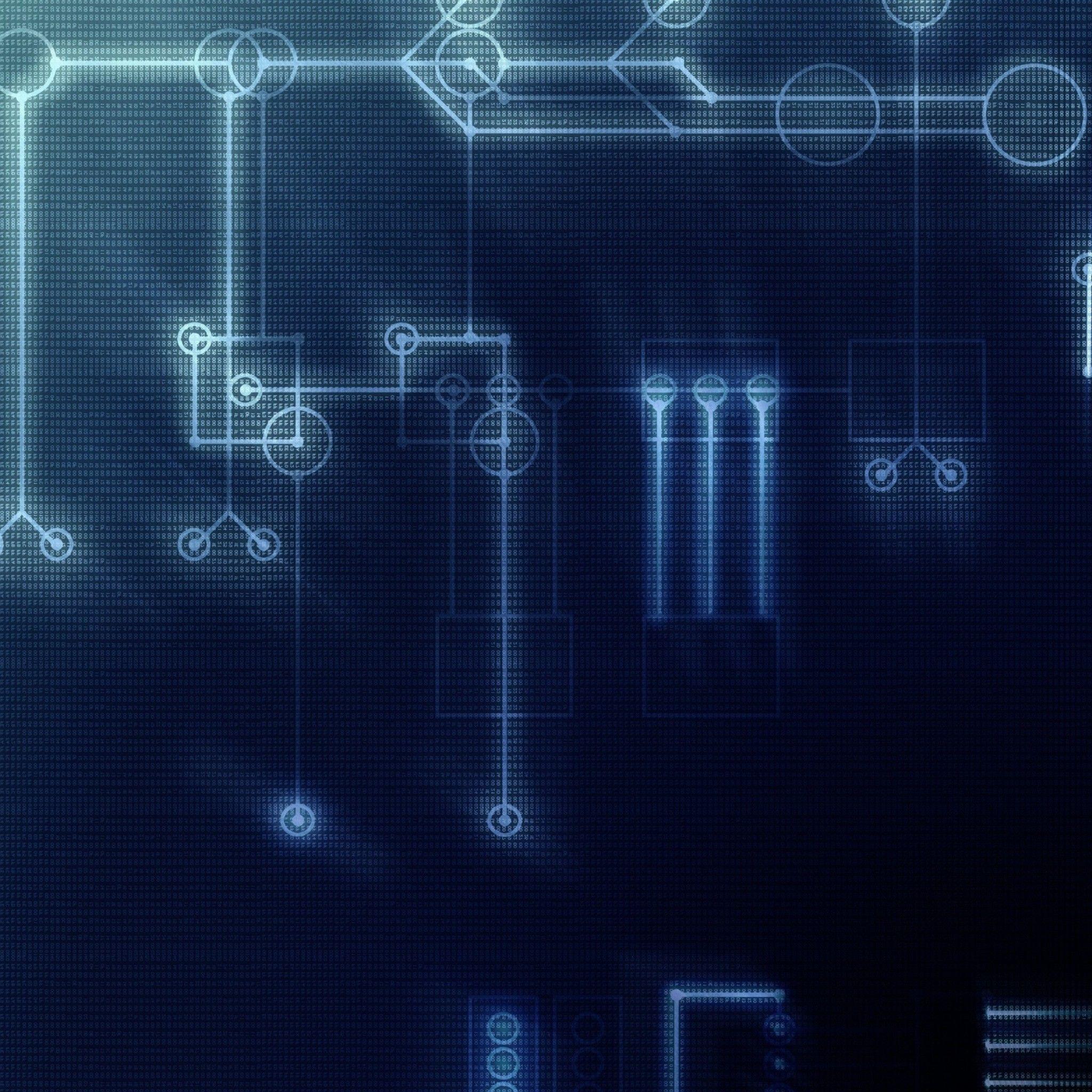2048x2048 IT Tech Wallpaper