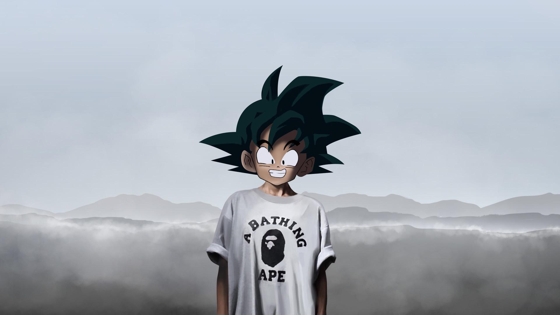 Goku Bape Wallpapers Top Free Goku Bape Backgrounds