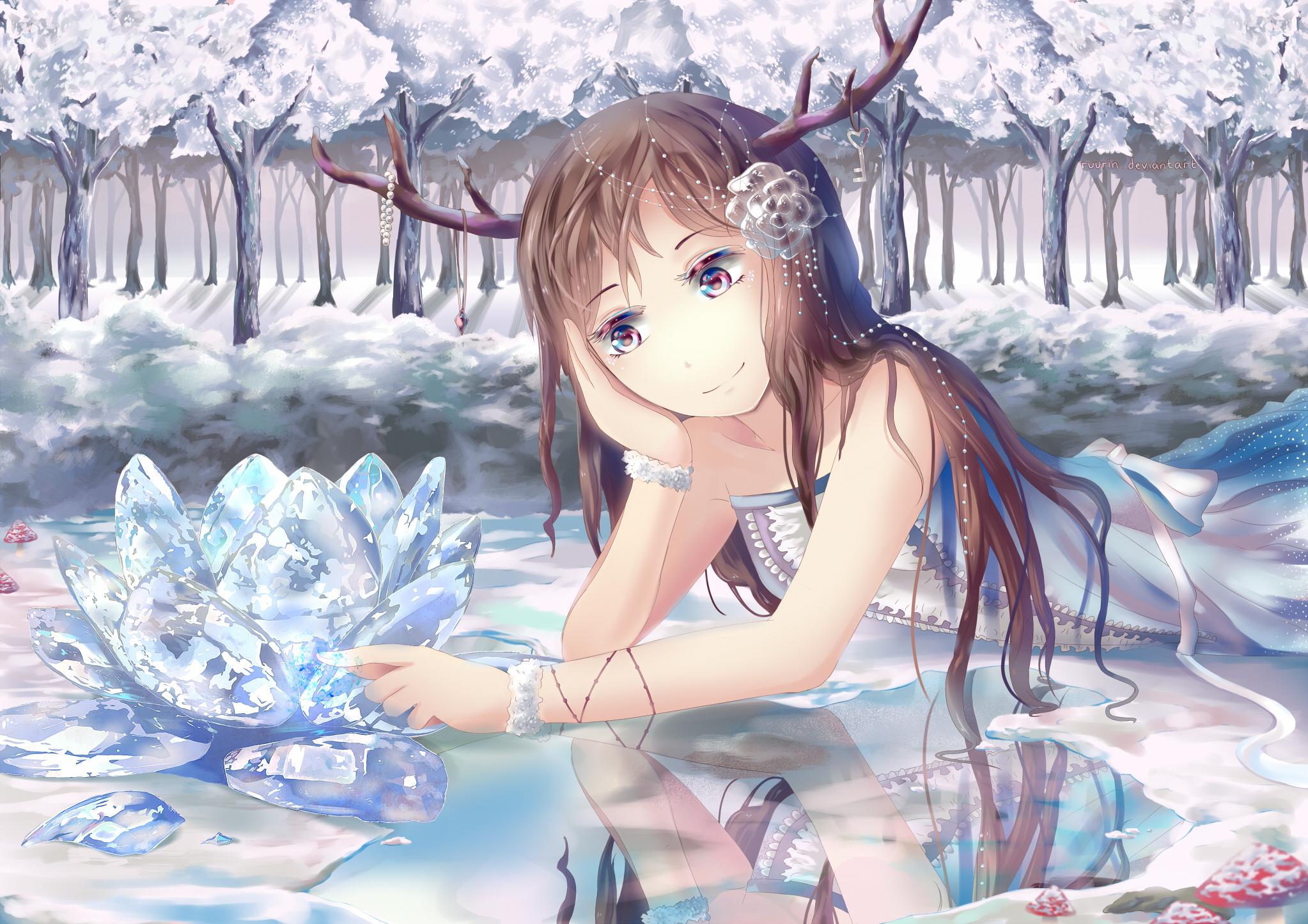2046x1446 Anime Original HD Wallpaper