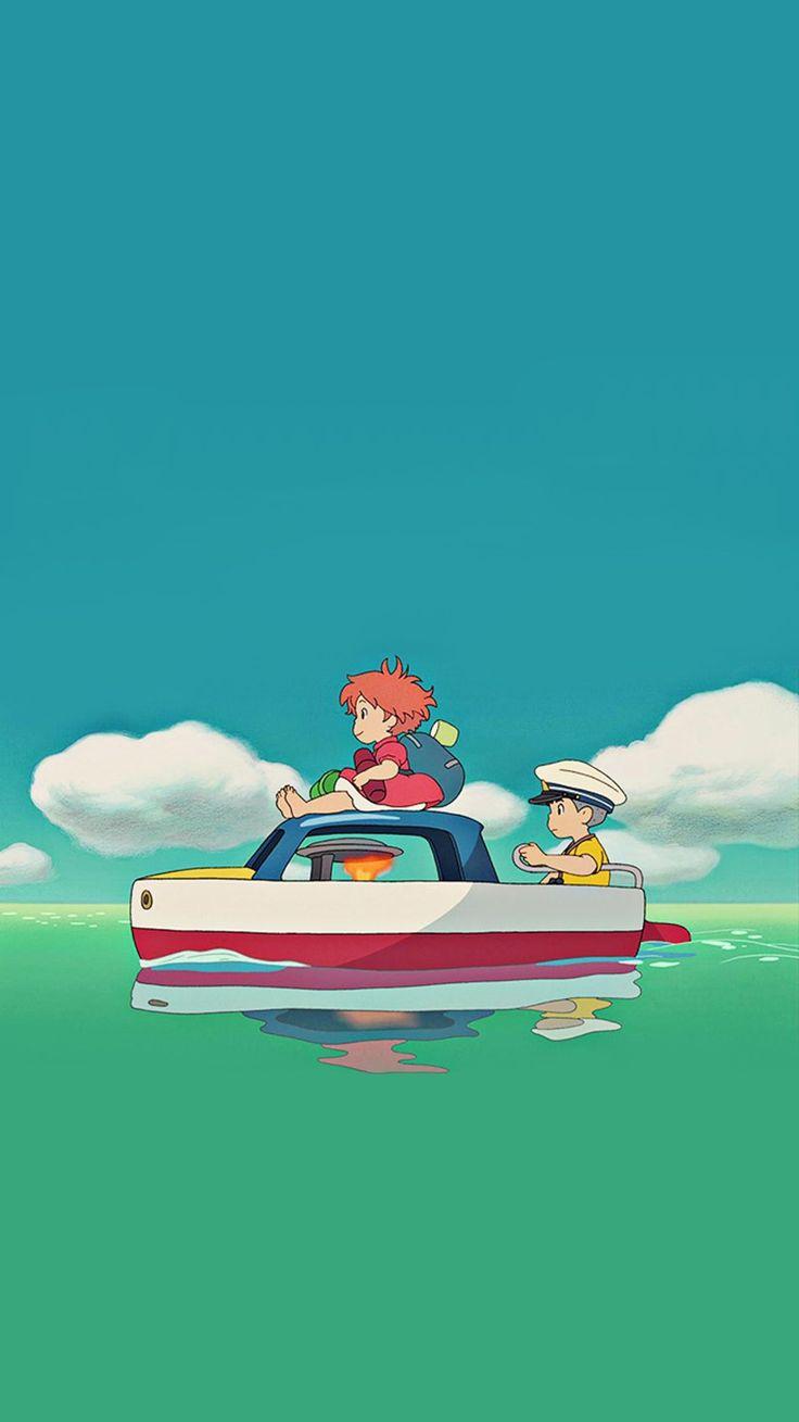 736x1309 포뇨. Ghibli artwork, Studio ghibli background, Studio ghibli movies