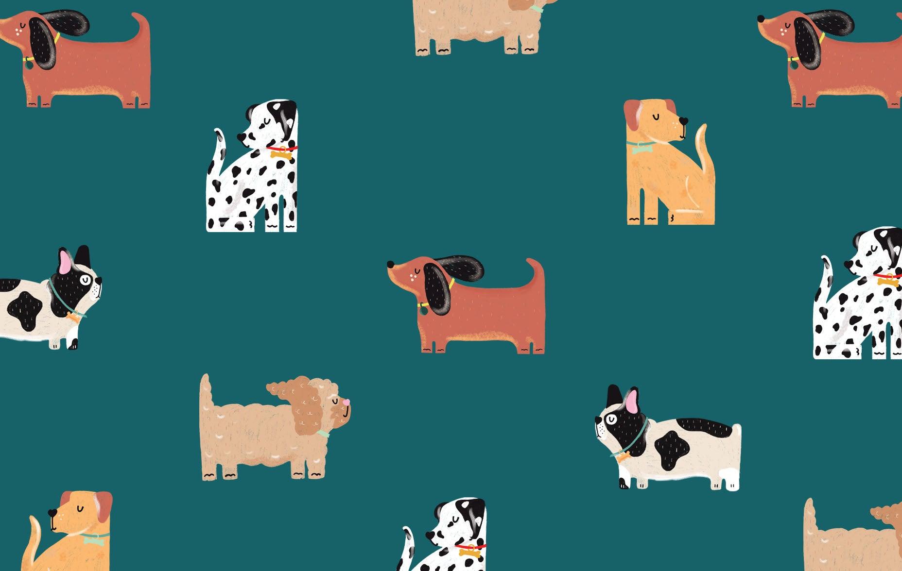 Dog Pattern Desktop Wallpapers - Top Free Dog Pattern Desktop