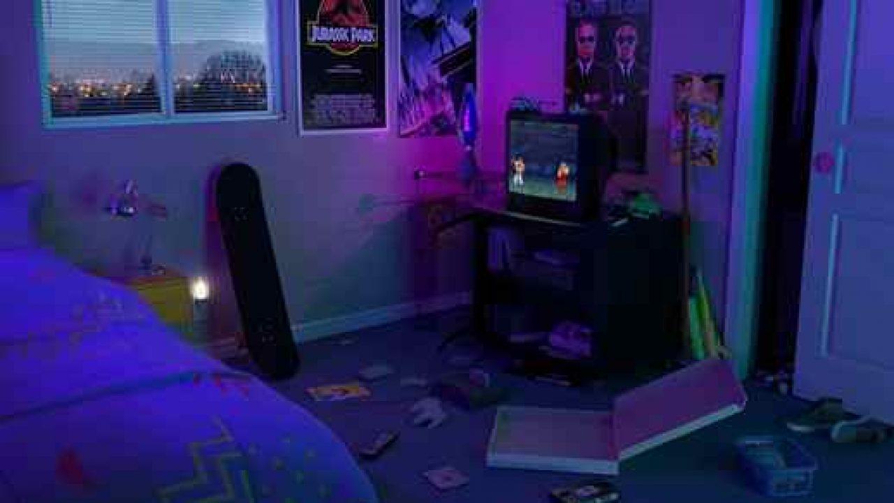 1280x720 Retro Nostalgic Room / Console / Games Desktop Wallpaper