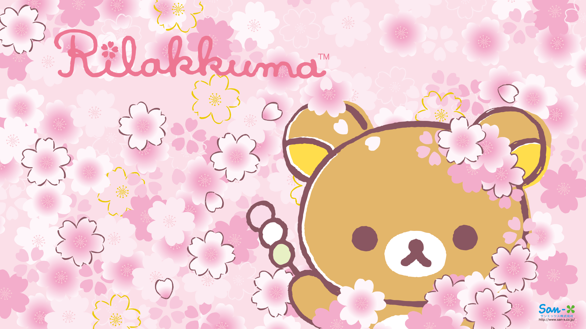 1920x1080 Kawaii Bear Laptop Wallpaper