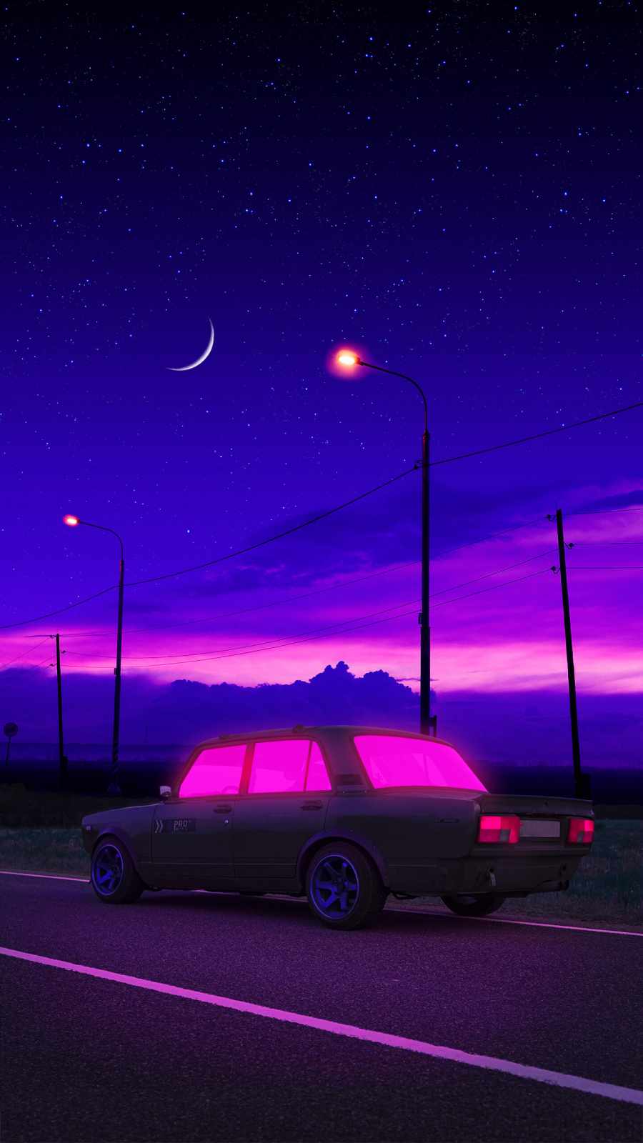 900x1600 Night Drive IPhone Wallpaper Wallpaper : iPhone Wallpaper
