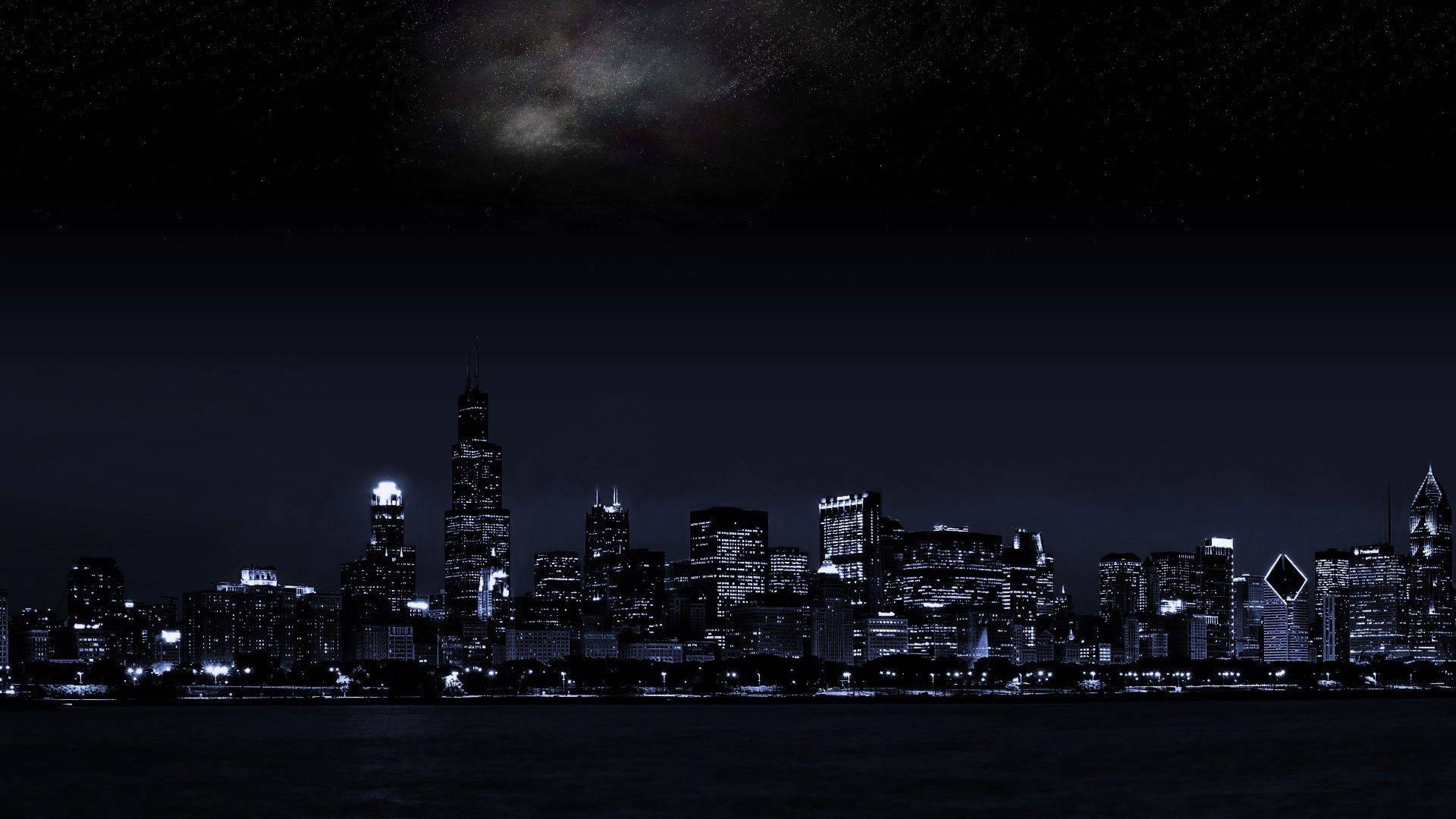3840x2160 City at Night 4K 4K Wallpaper, HD City 4K Wallpaper, Image, Photo and Background