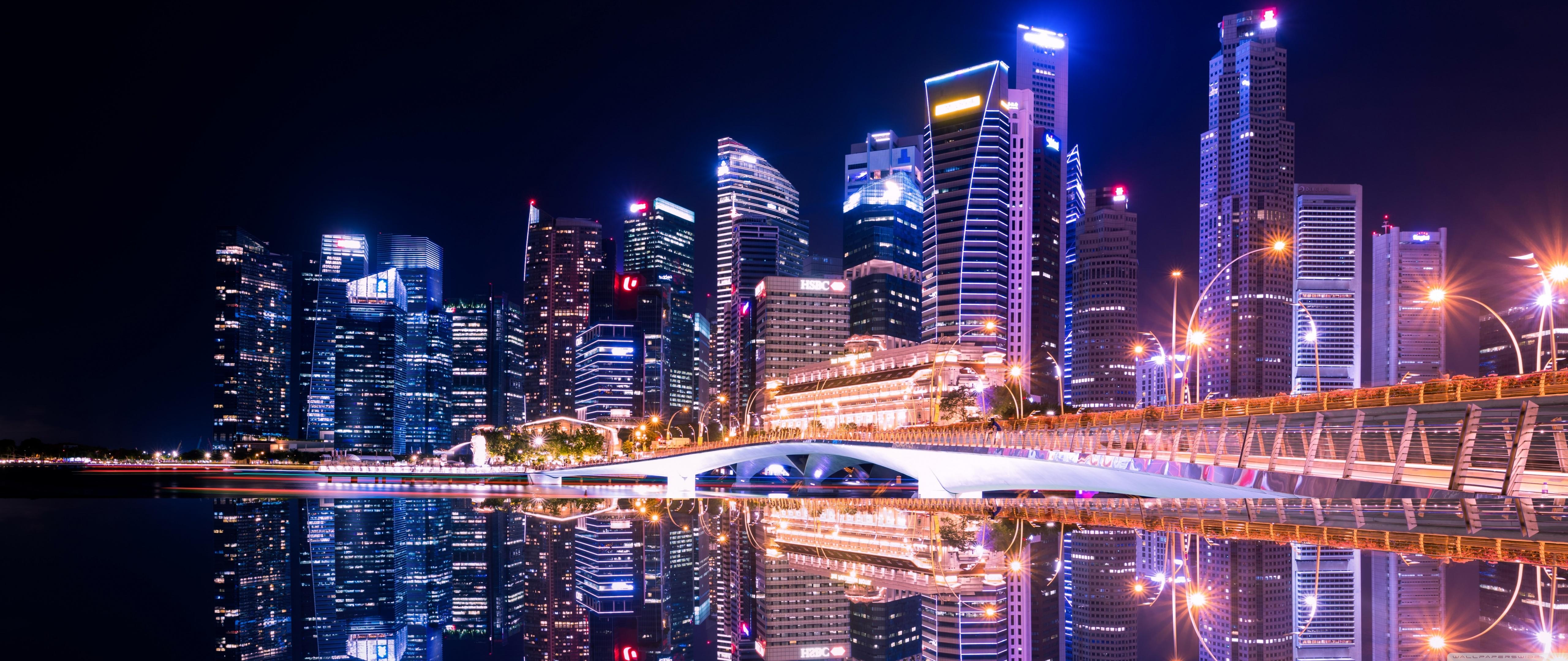 5120x2160 City, Night Ultra HD Desktop Background Wallpaper for 4K UHD TV : Widescreen & UltraWide Desktop & Laptop : Tablet