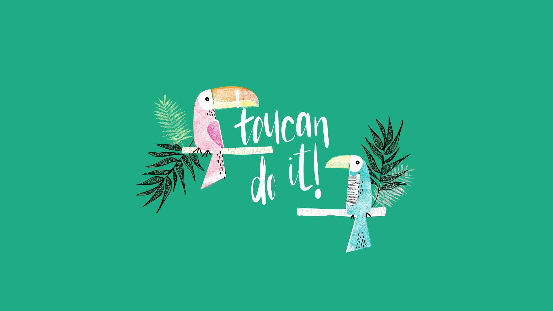 1920x1080 Toucan's & Fruit Salad!. Freebie May 2018 Tech Wallpaper. Design Works Intl