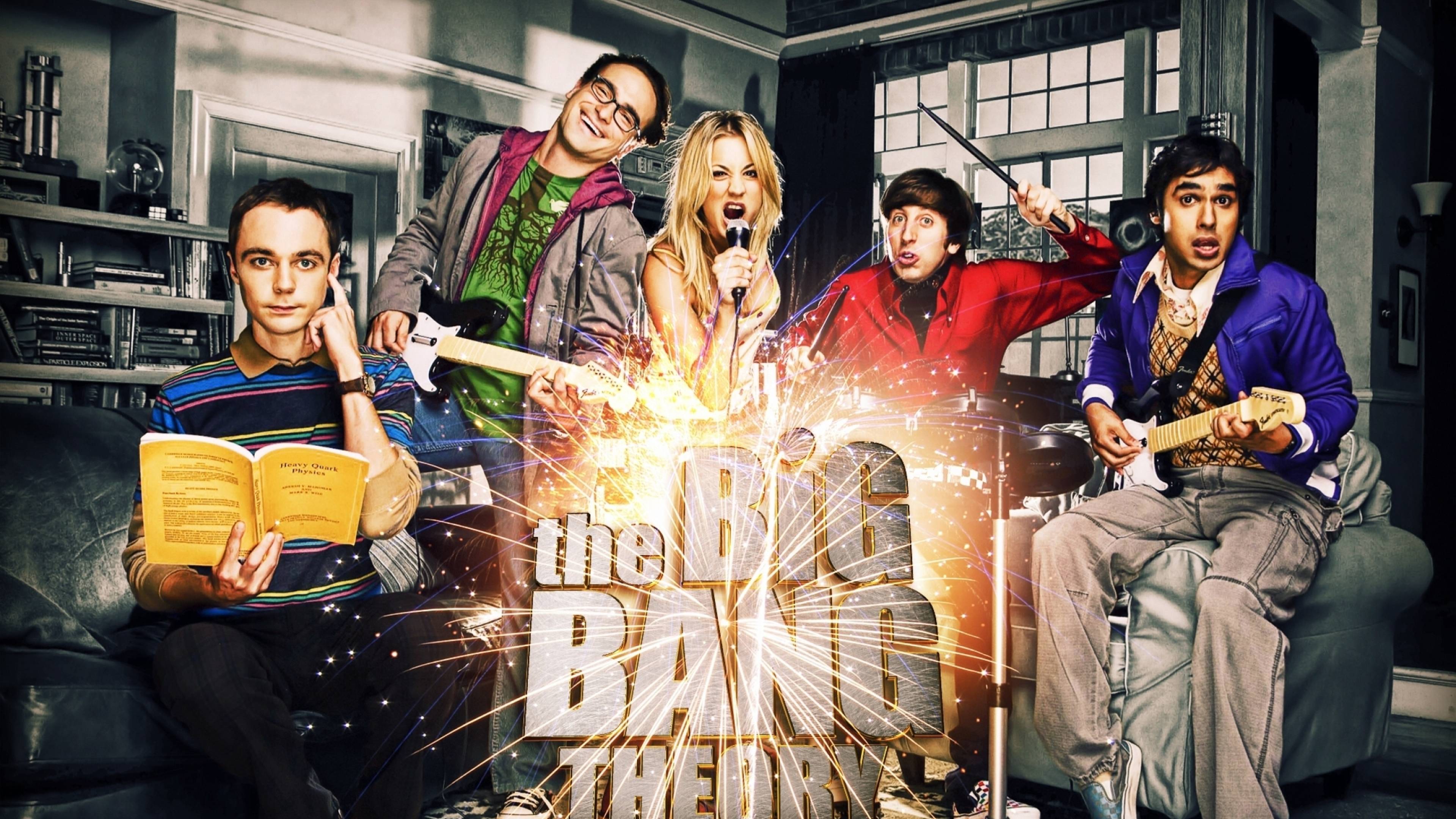 3840x2160 the big bang theory, main characters, actors 4K Wallpaper, HD TV Series 4K Wallpaper, Image, Photo and Background