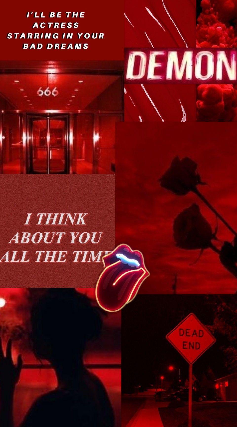 960x1730 Red Baddie Wallpaper for mobile phone, tablet, desktop computer and other devices HD and 4K. Wallpaper iphone neon, Aesthetic background, iPhone wallpaper girly