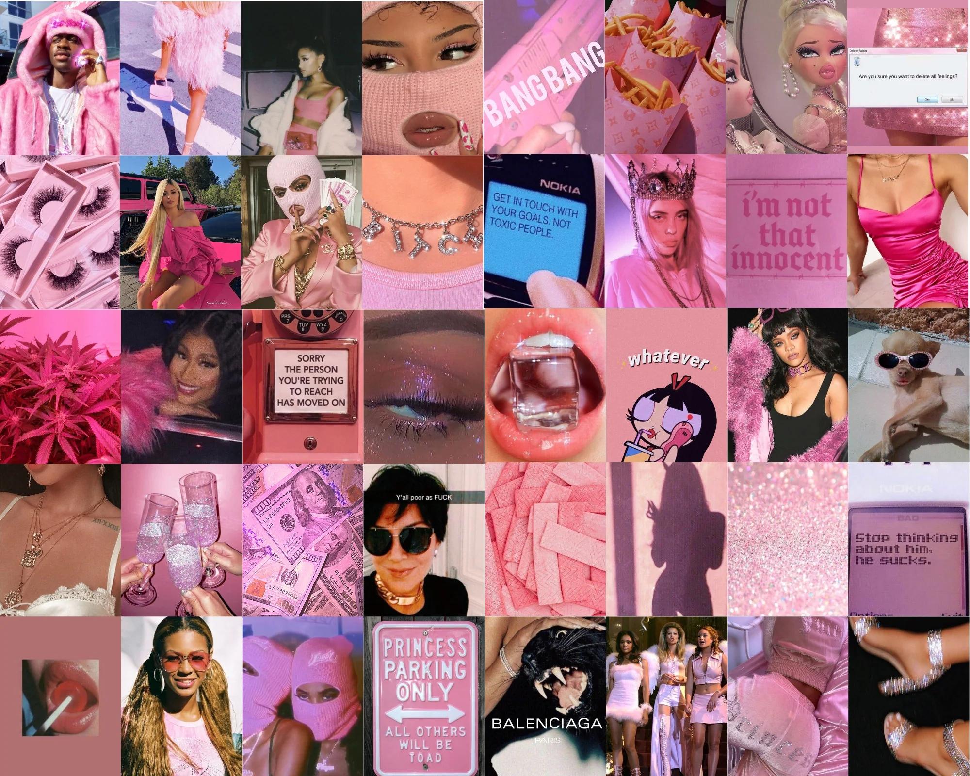 Pink Baddie Aesthetic, Barbie Baddie Aesthetic, HD phone wallpaper