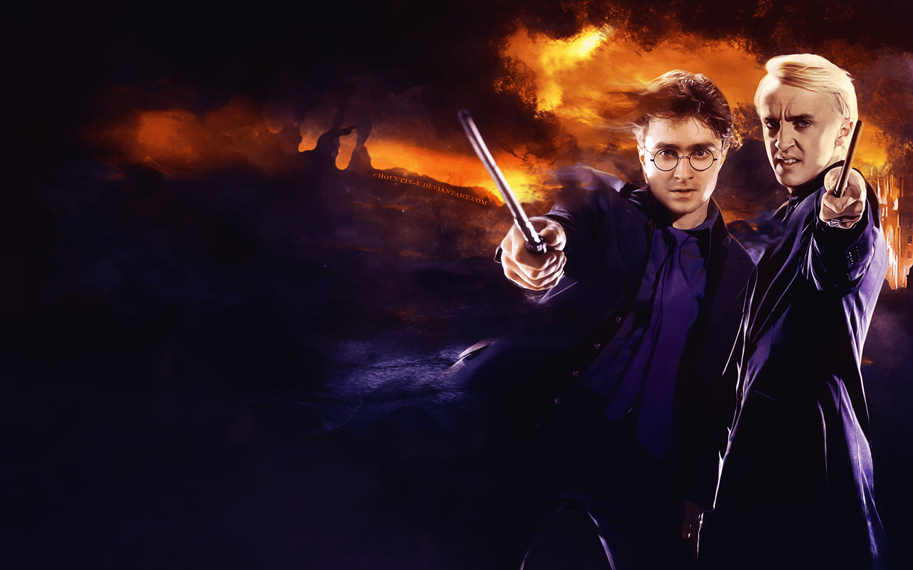 1280x800 Harry X Draco Wallpaper
