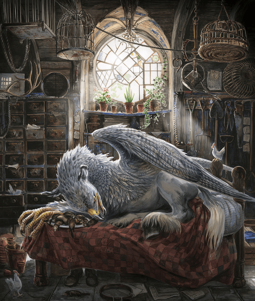 836x988 Harry Potter Fluffy Wallpaper