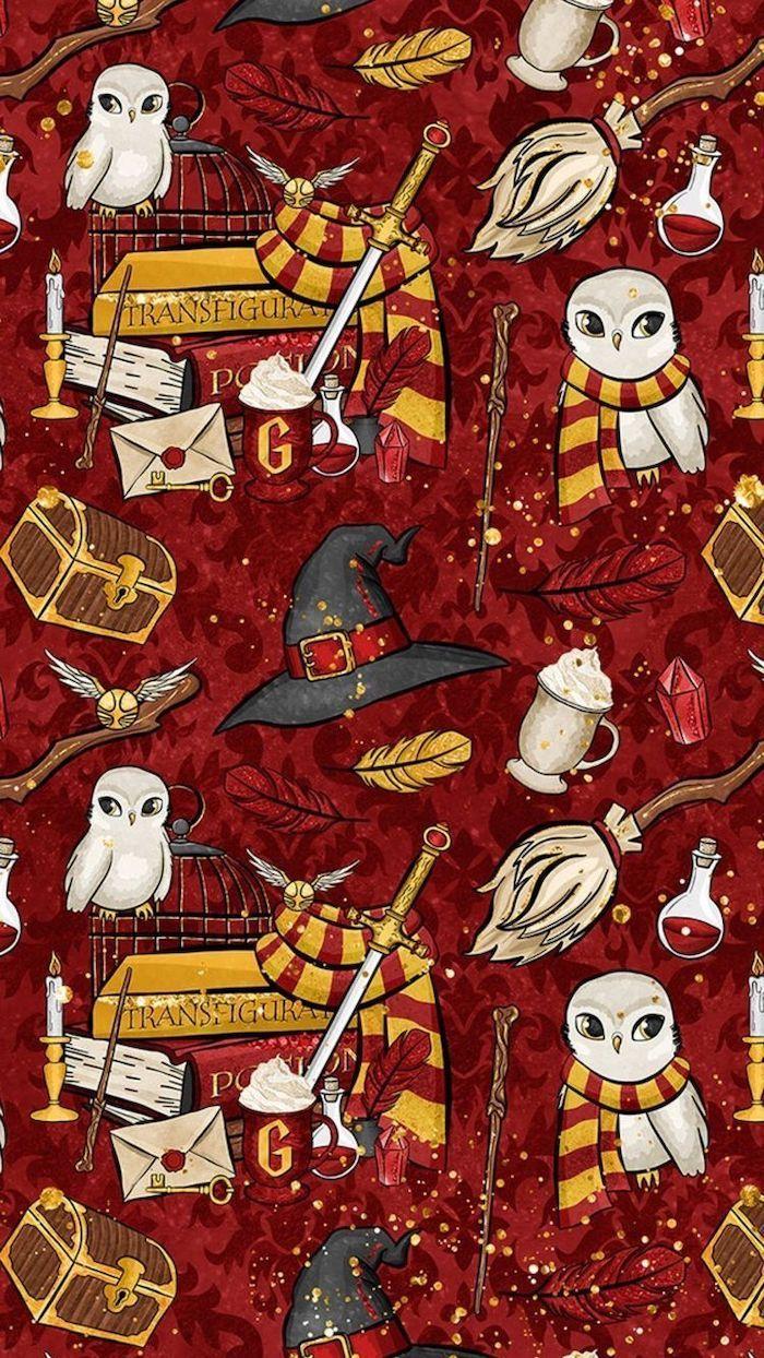 700x1244 Harry Potter Cartoon Wallpaper