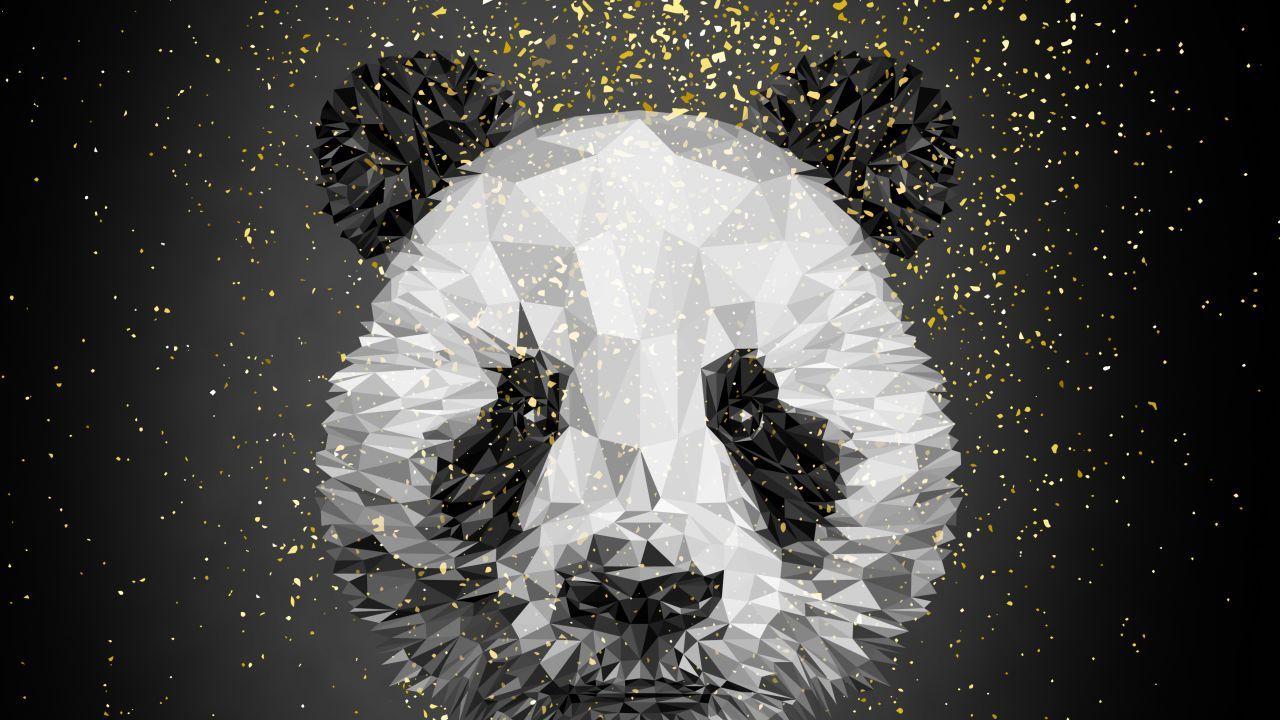 Geometric Panda Wallpapers - Top Free Geometric Panda Backgrounds