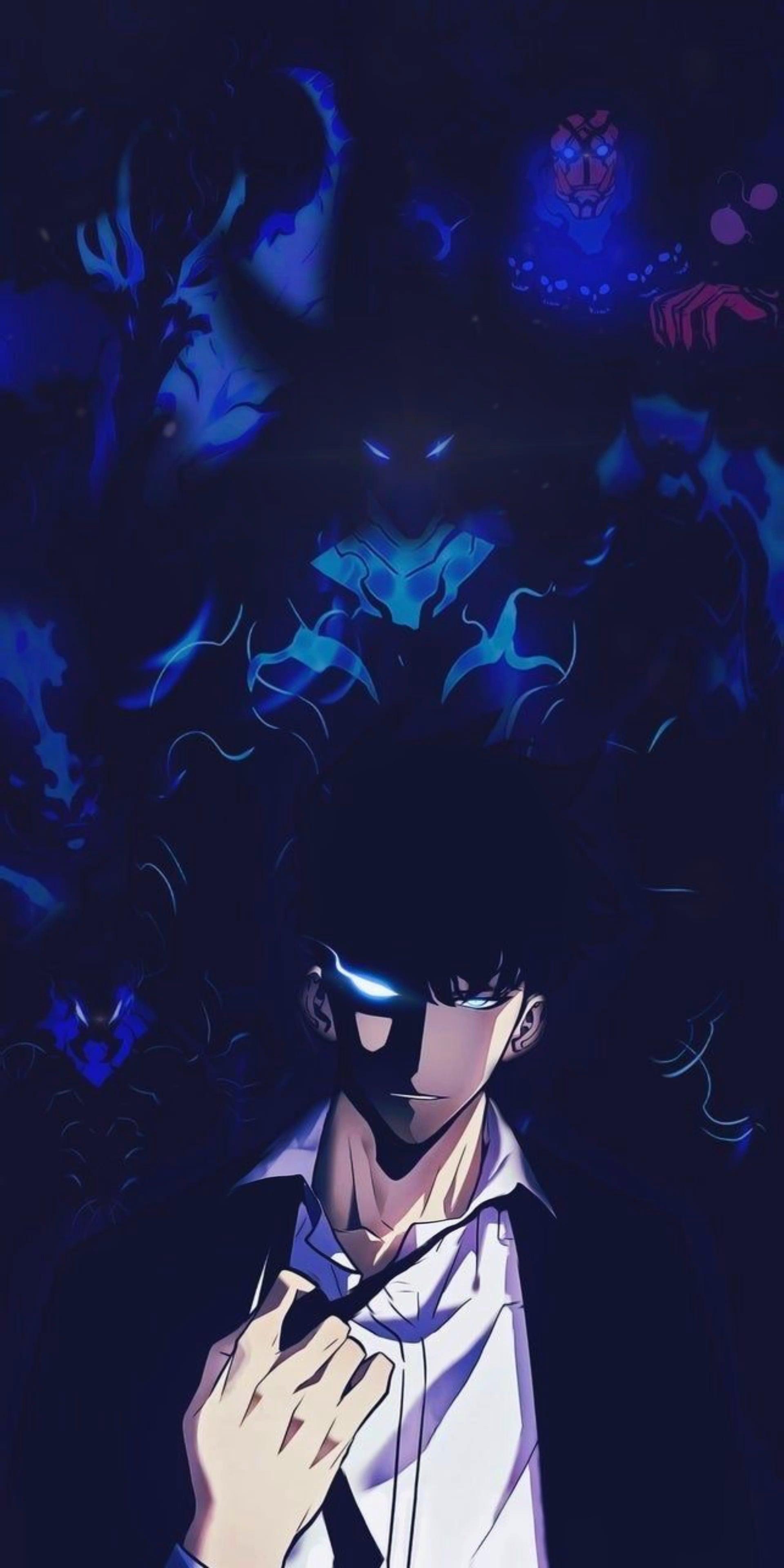 1920x3840 Solo leveling wallpaper I made