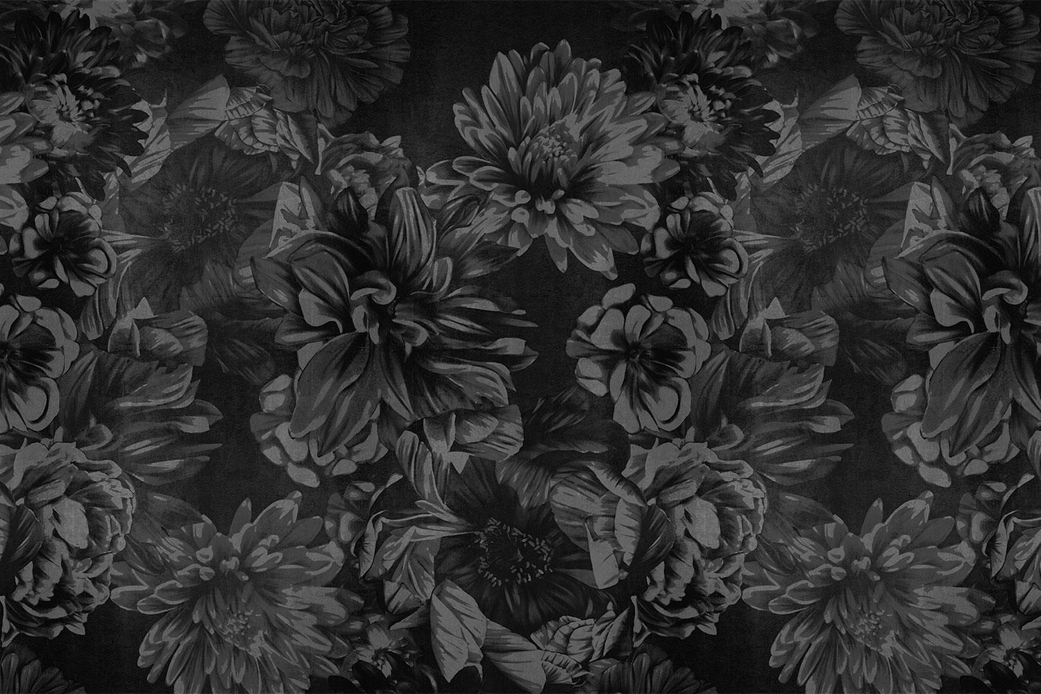 1500x1000 Dark Floral 18045 Wallpaper