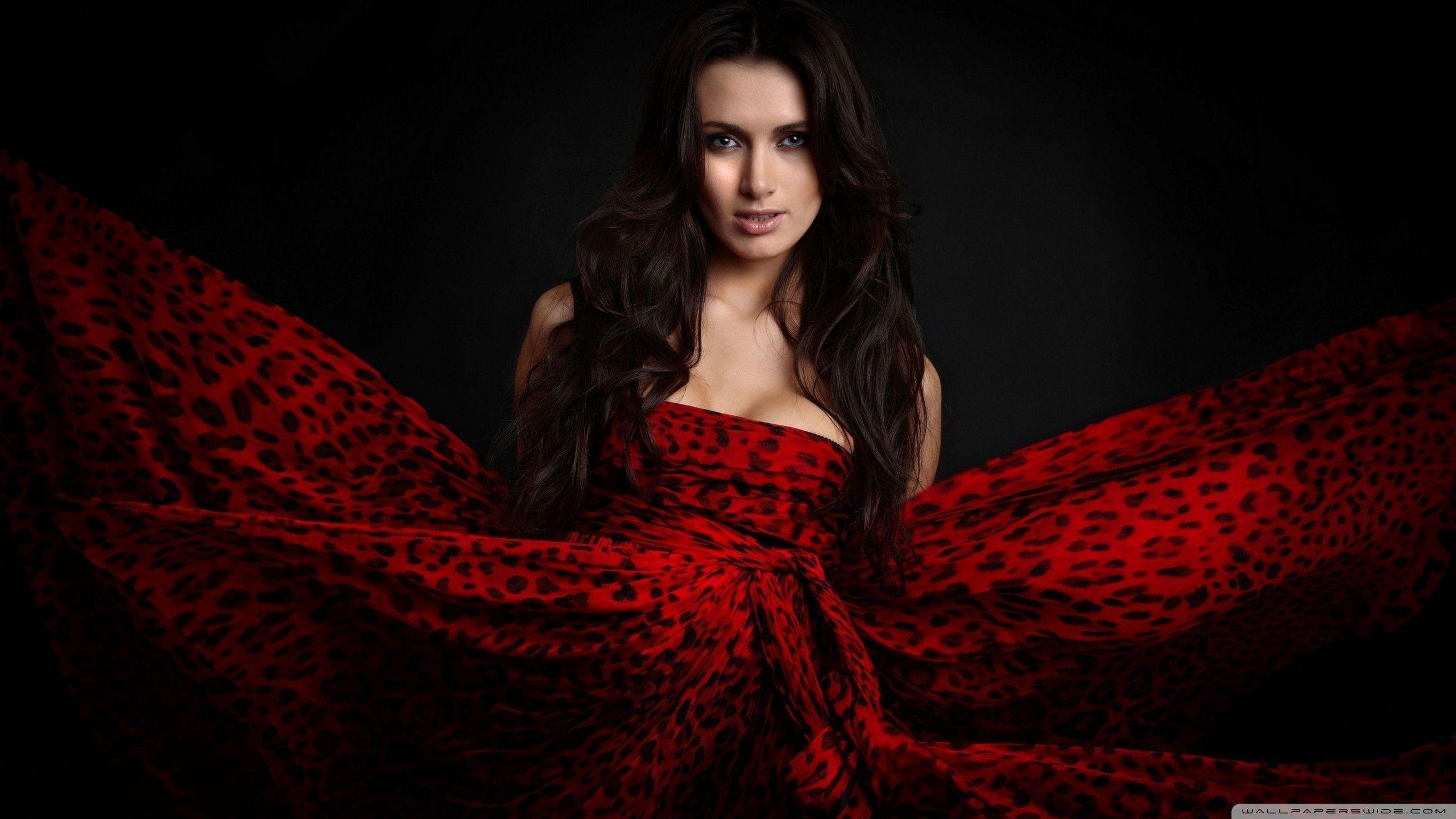 2560x1440 Woman In Red Dress Wallpaper : Nice Wallpaper. Red dress, Dresses, Buy dresses online