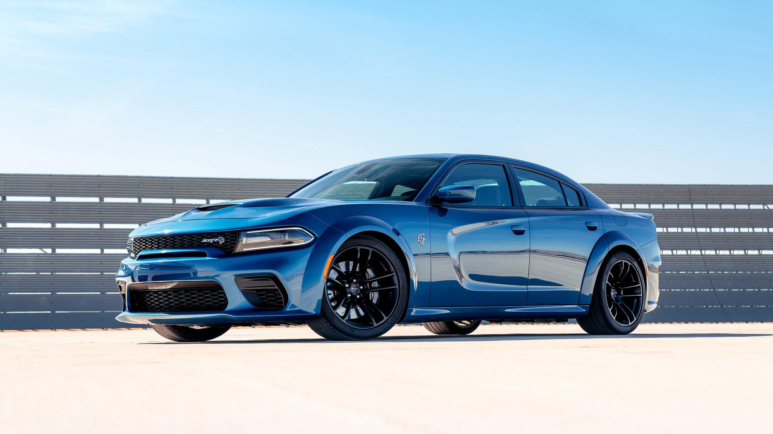 2560x1440 Dodge Charger SRT Hellcat muscle car Wallpaper