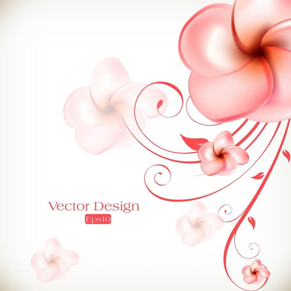 1000x1000 flower vector background free download