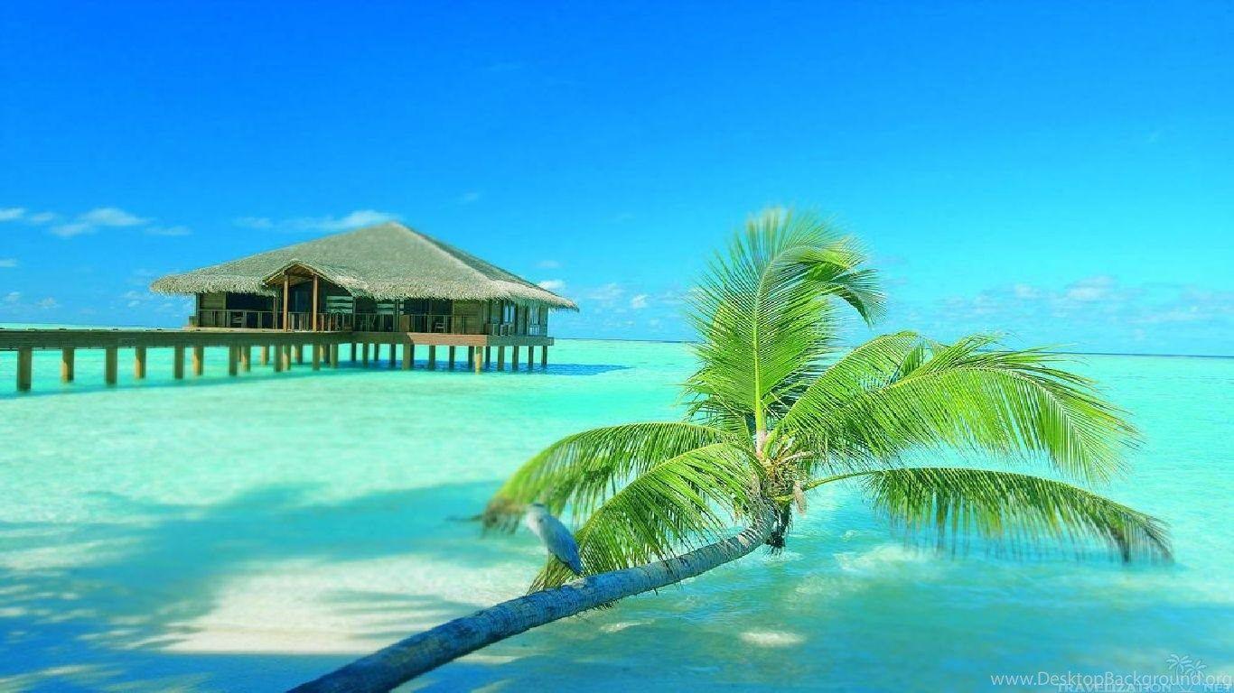 1366x768 Beautiful Maldives Wallpaper