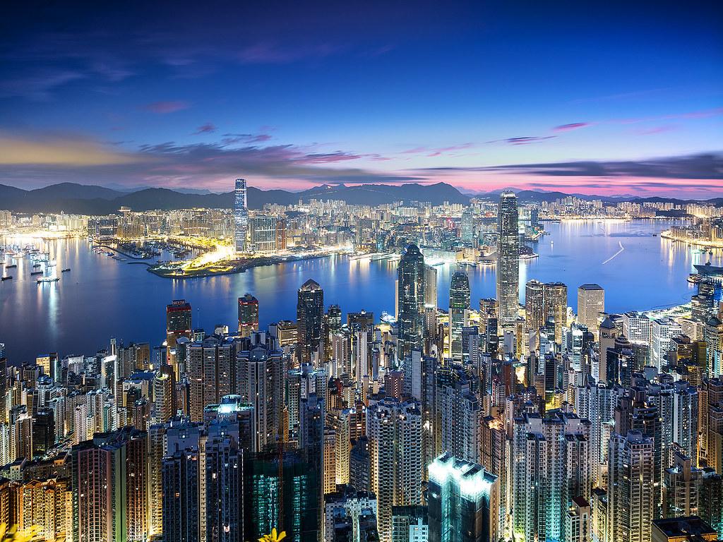 Hong Kong Sunrise Wallpapers - Top Free Hong Kong Sunrise Backgrounds ...