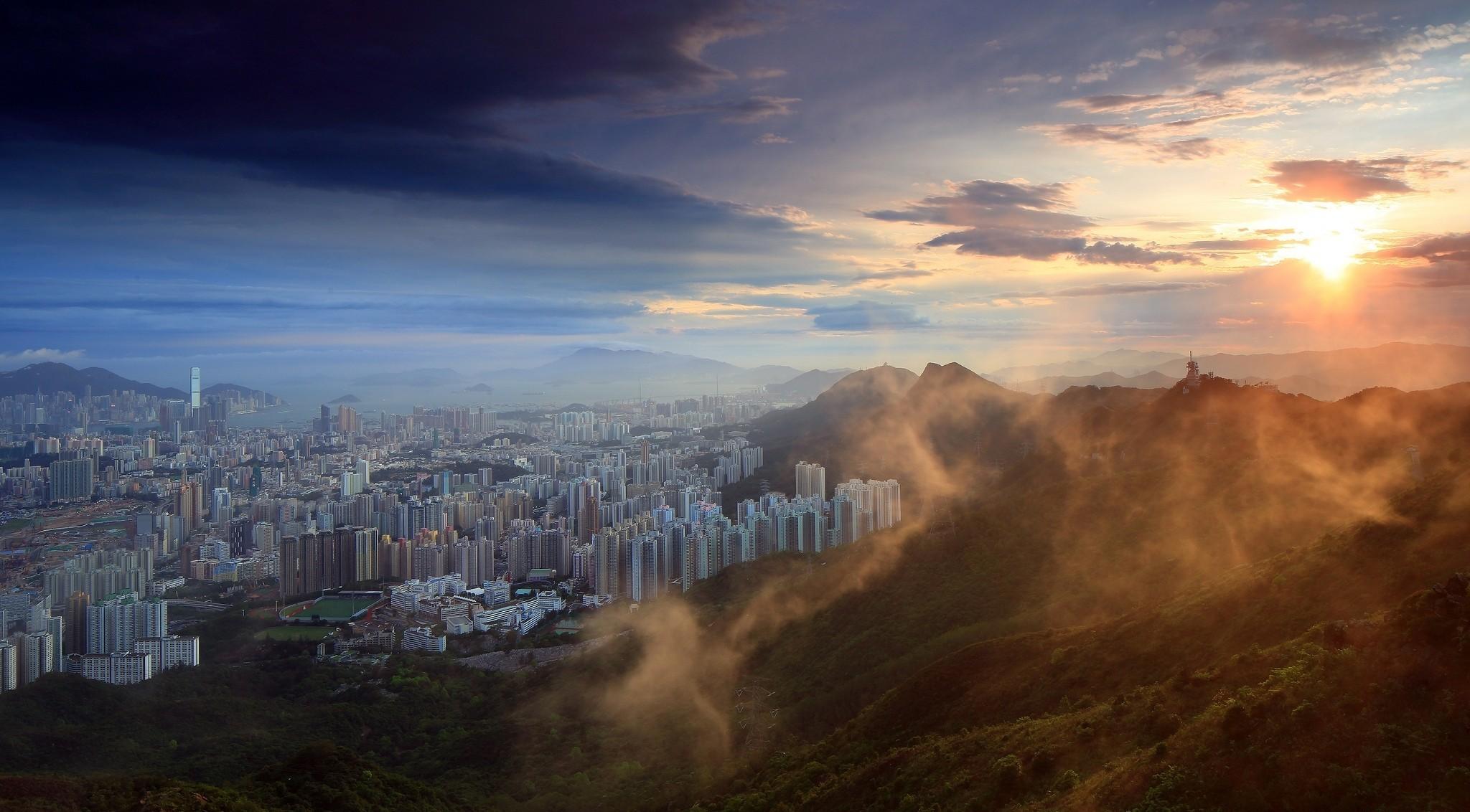 2048x1132 Hong Kong HD Wallpaper