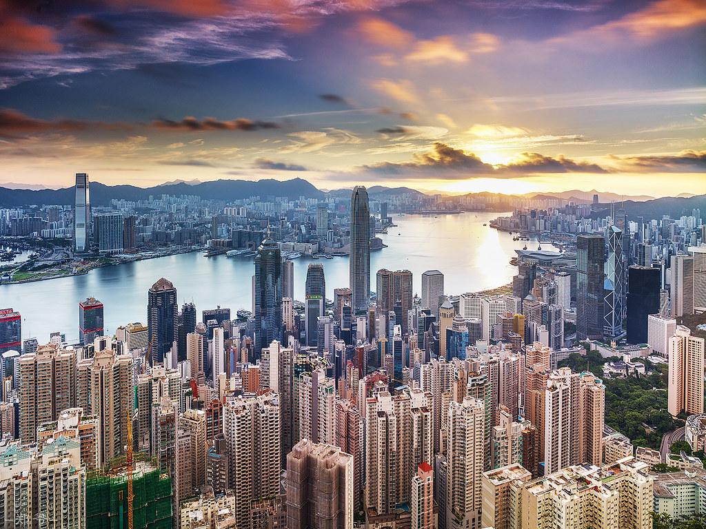 Hong Kong Sunrise Wallpapers - Top Free Hong Kong Sunrise Backgrounds ...