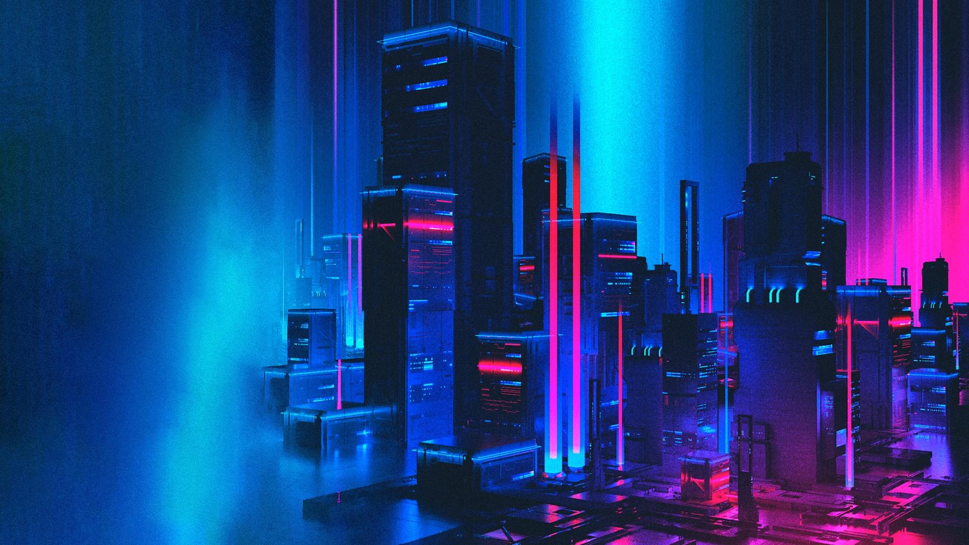 1920x1080 Neon Wallpaper