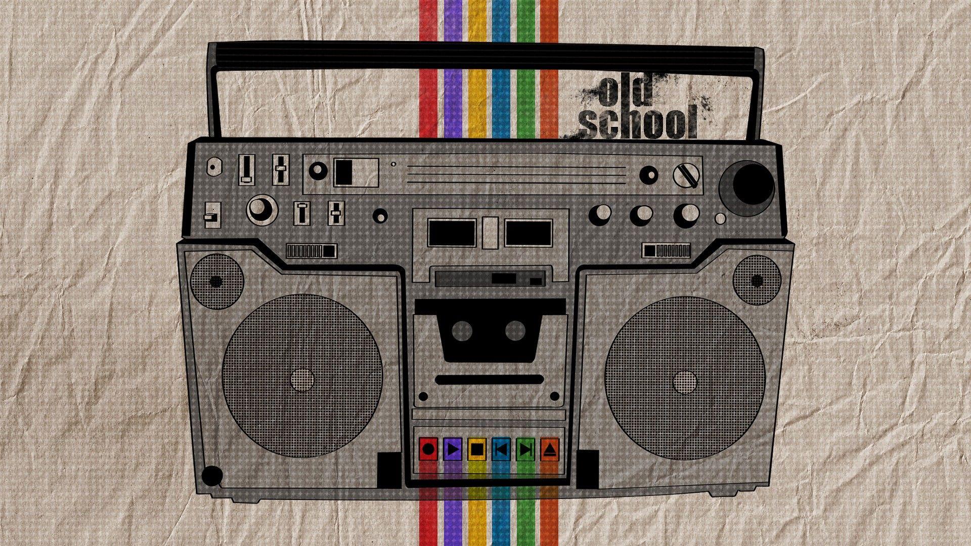 1920x1080 Old School Music Wallpaper