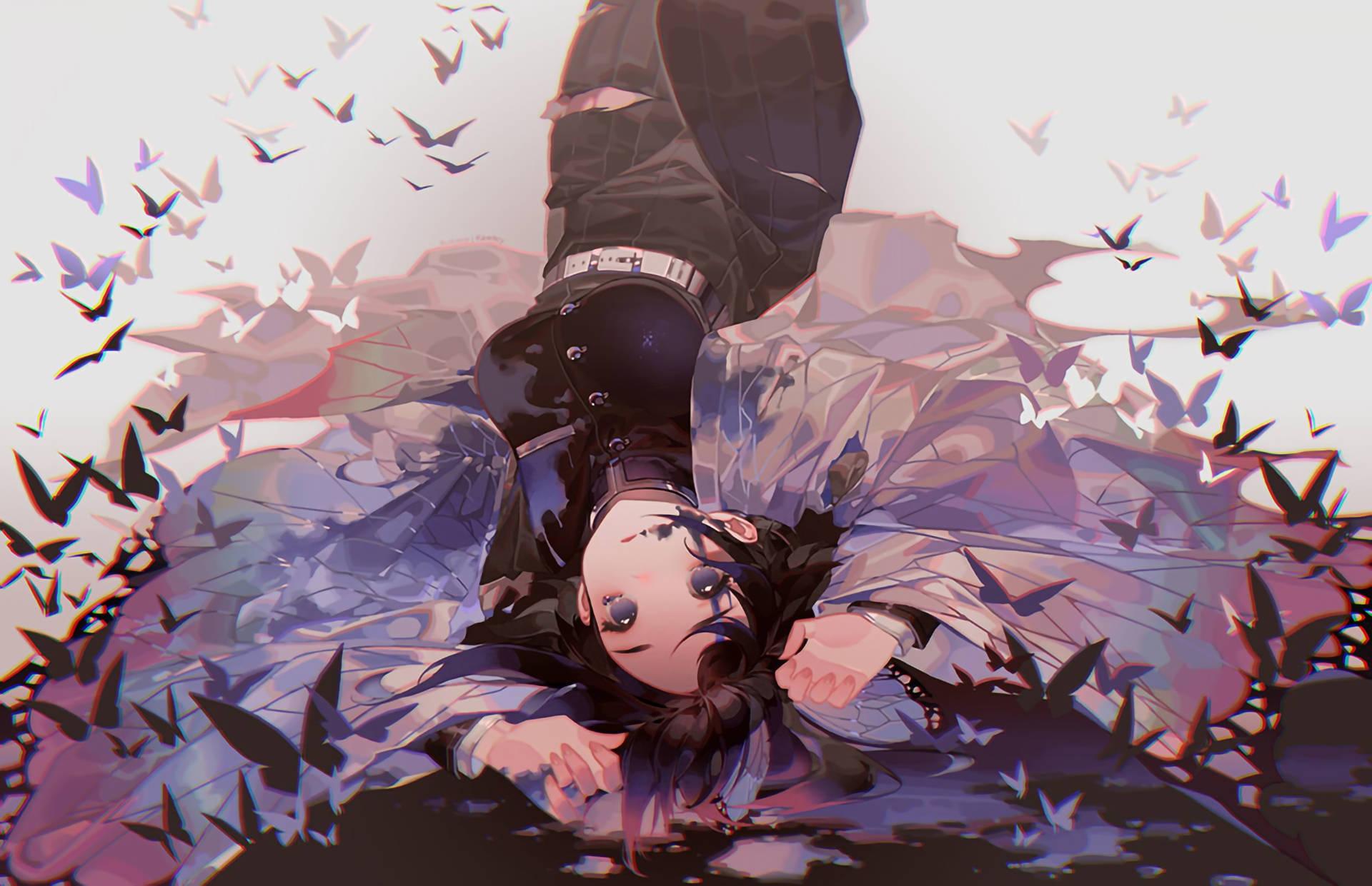 1920x1241 Download Shinobu Kocho Black Butterflies Wallpaper
