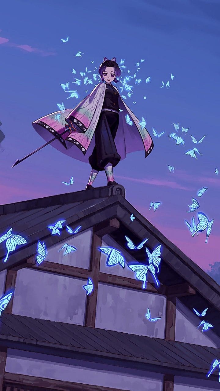 Demon Slayer Butterfly Wallpapers Top Free Demon Slayer Butterfly
