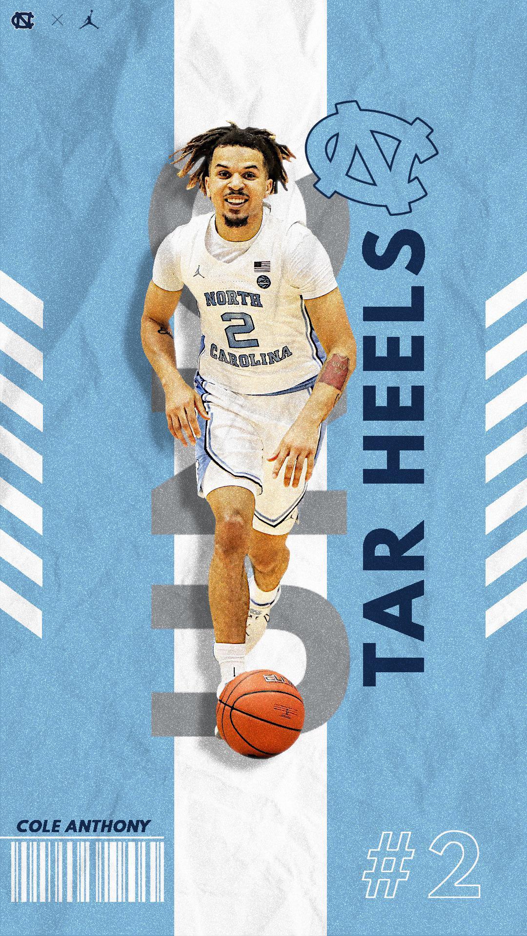 1080x1920 former UNC guard Cole Anthony. Hope