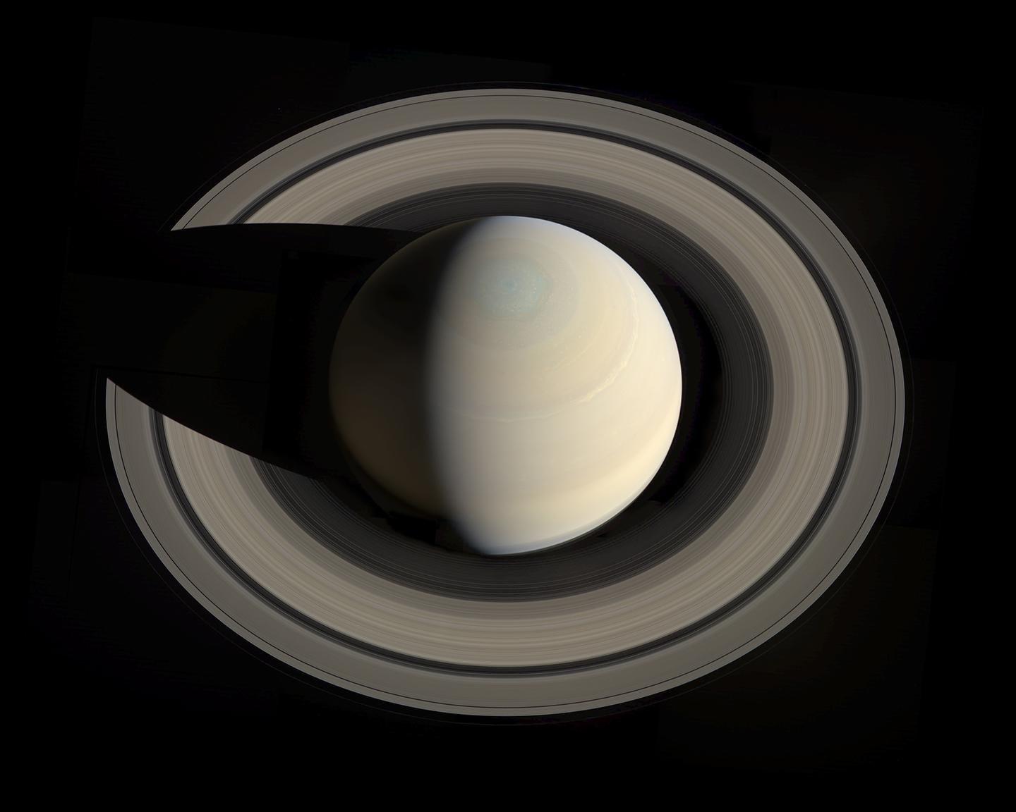 1440x1152 Cassini's 10th anniversary: The mission's greatest image of Saturn