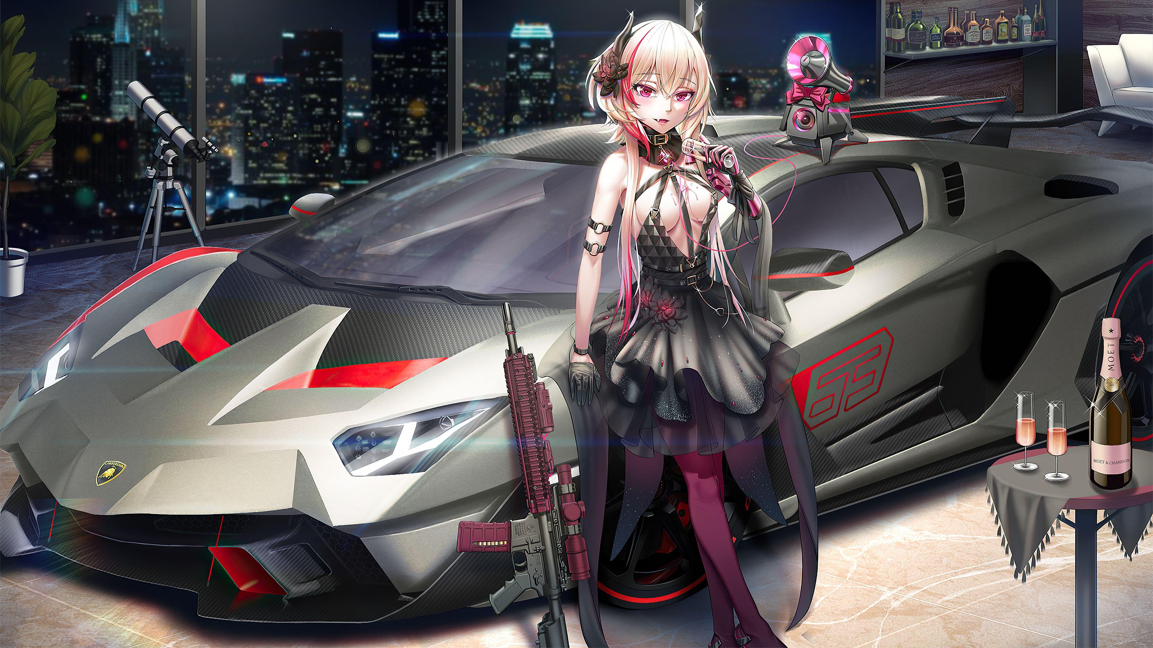 4k Anime Car Wallpapers Top Free 4k Anime Car Backgrounds