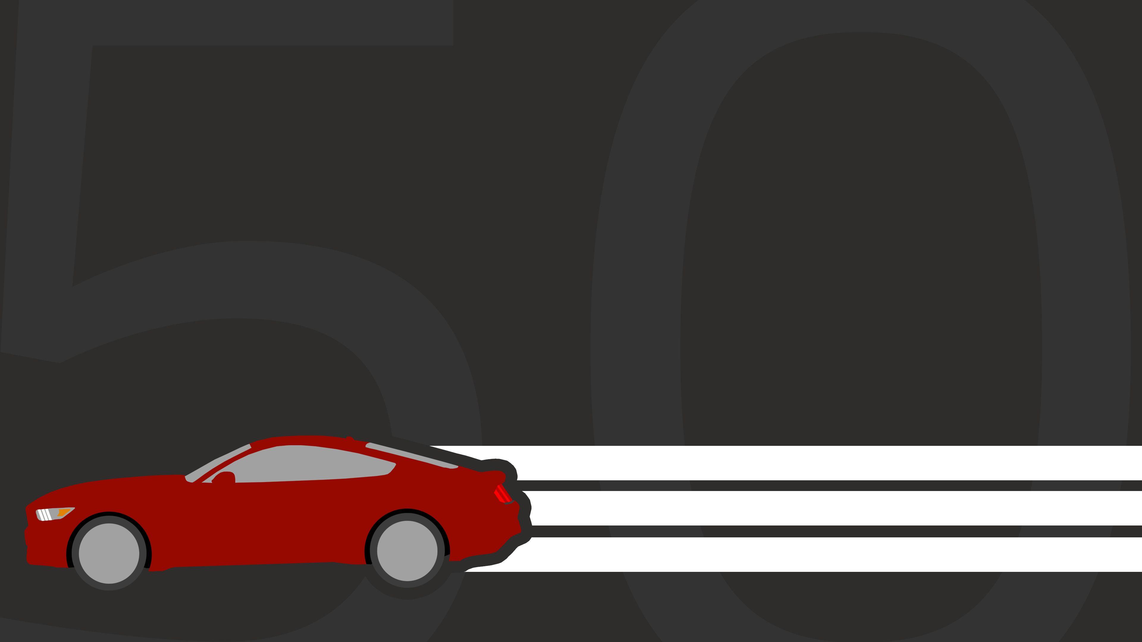 3840x2160 Minimalist Car Wallpaper iPhone