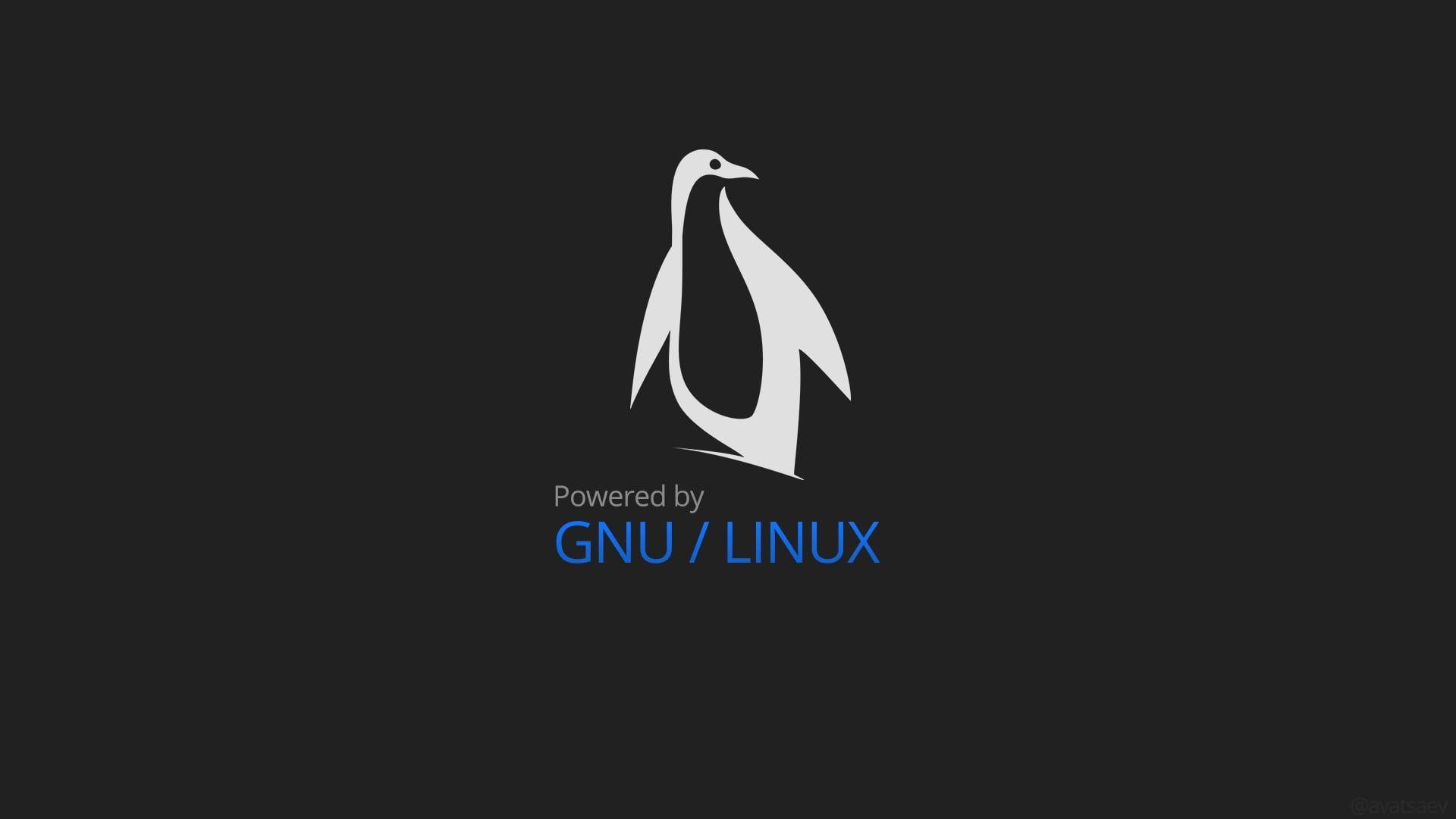 1920x1080 GNU Linux Logo #Linux #GNU #minimalism P #wallpaper #hdwallpaper #desktop. Linux Mint, Linux, Gnu