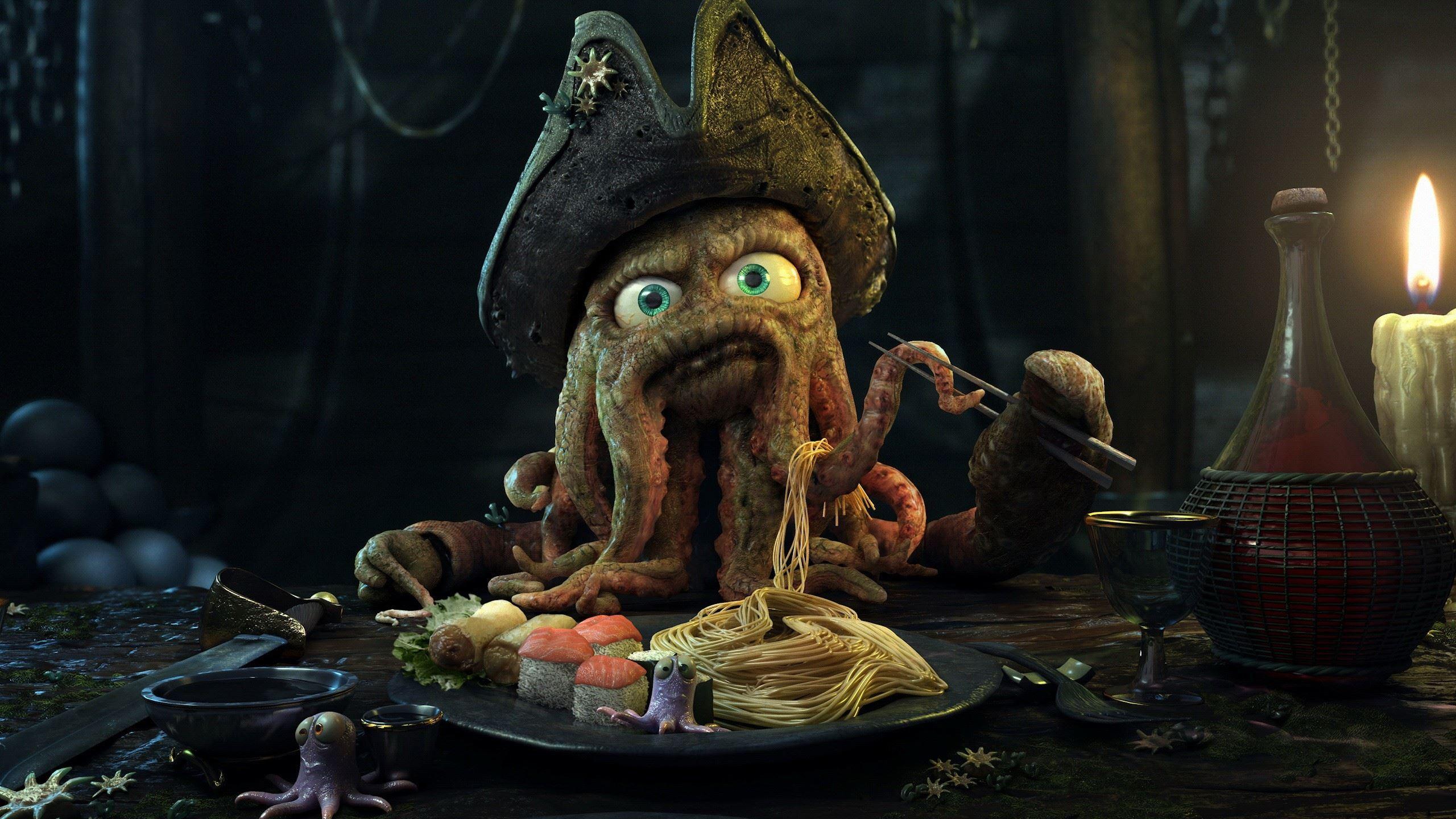 2560x1440 Pirates of the Caribbean MacBook Air Wallpaper Download