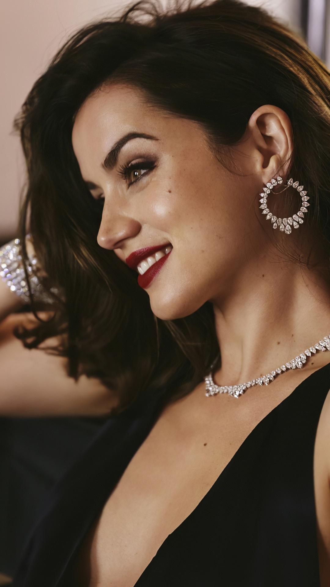 1080x1920 Ana de Armas, Actress, Celebrity, Girls, Women, Beautiful, Smile, Full HD phone wallpaper Gallery HD Wallpaper