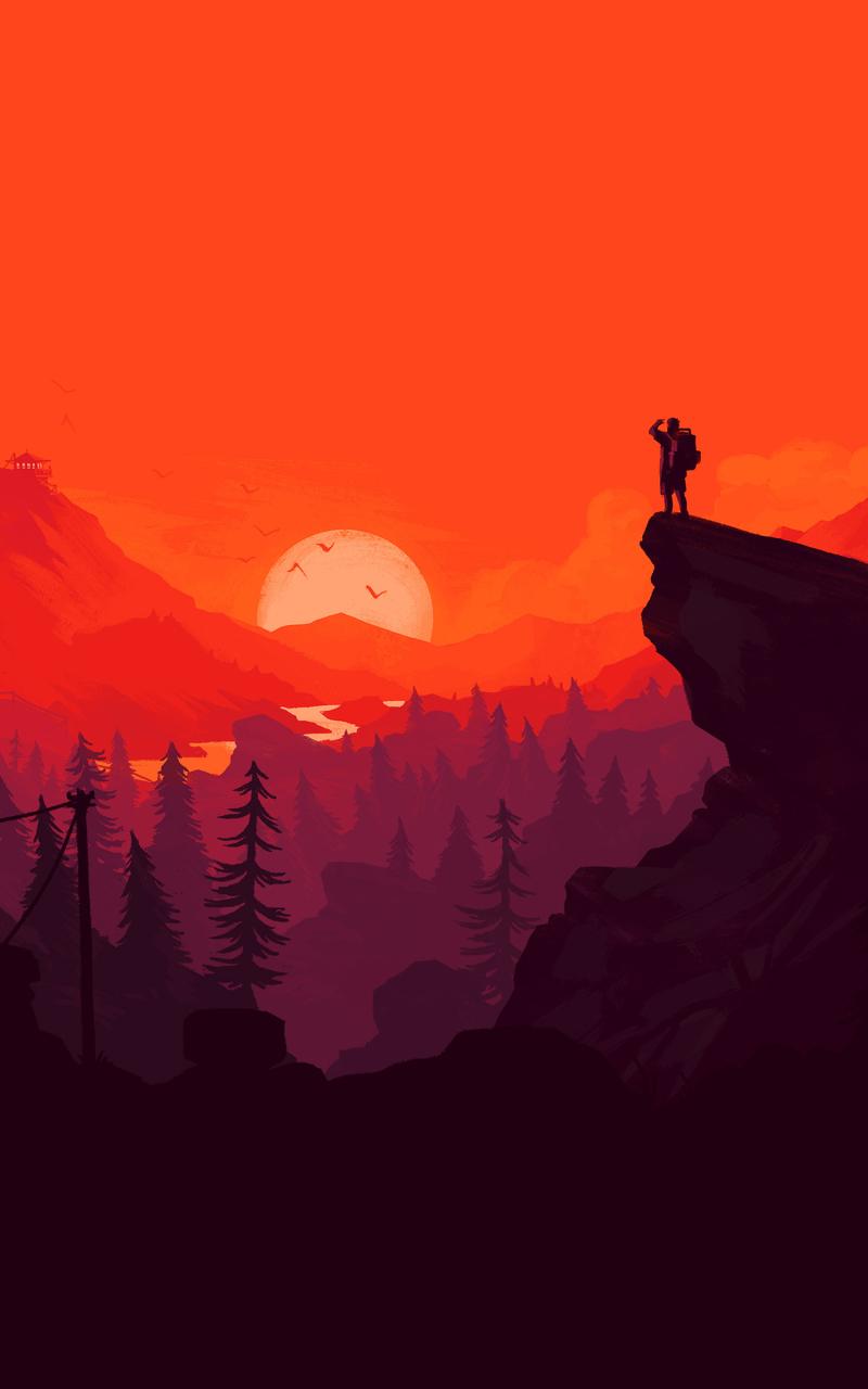 800x1280 Firewatch Digital Art Nexus Samsung Galaxy Tab Note Android Tablets Wallpaper, HD Artist 4K Wallpaper, Image, Photo and Background