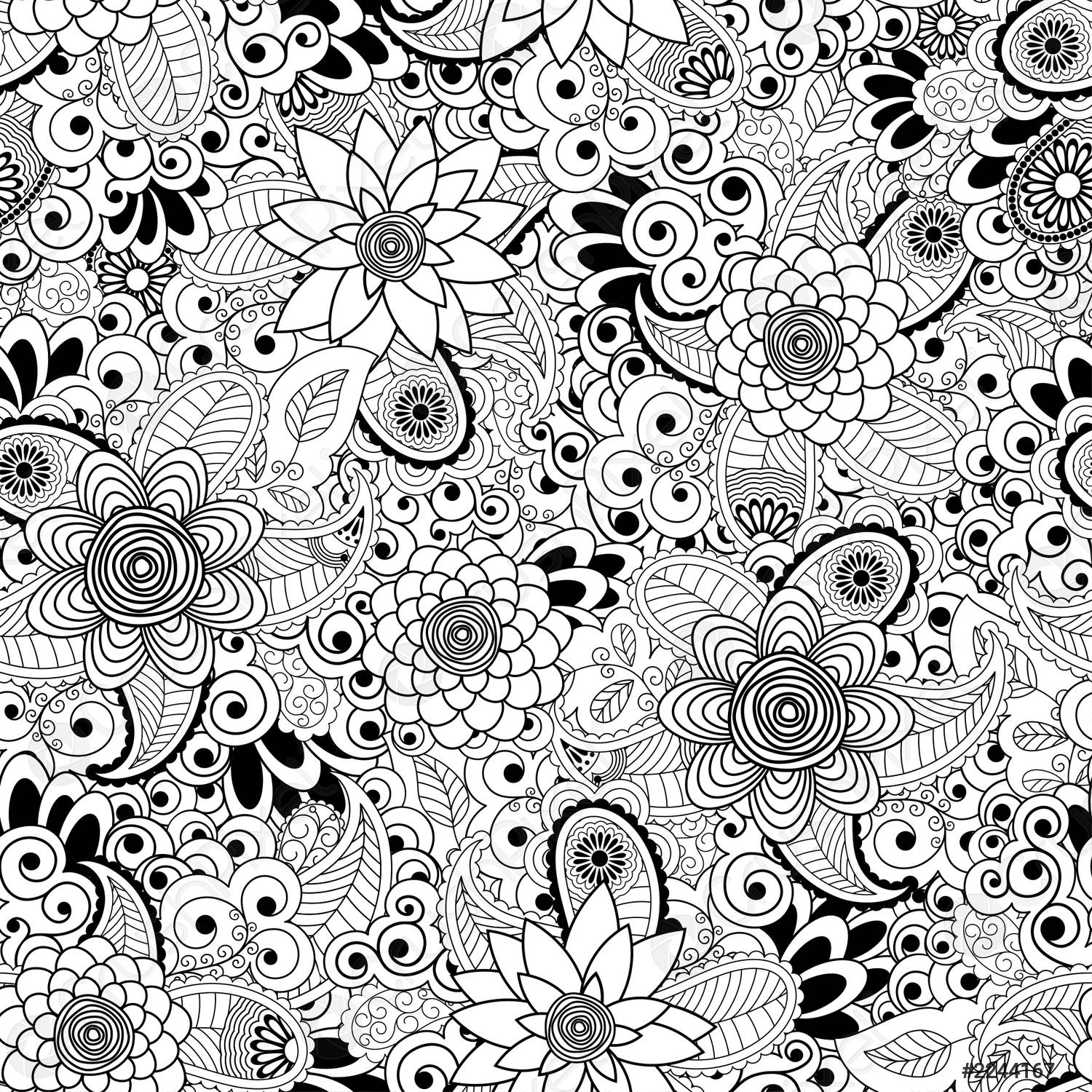 Hand Drawn Floral Wallpapers - Top Free Hand Drawn Floral Backgrounds ...