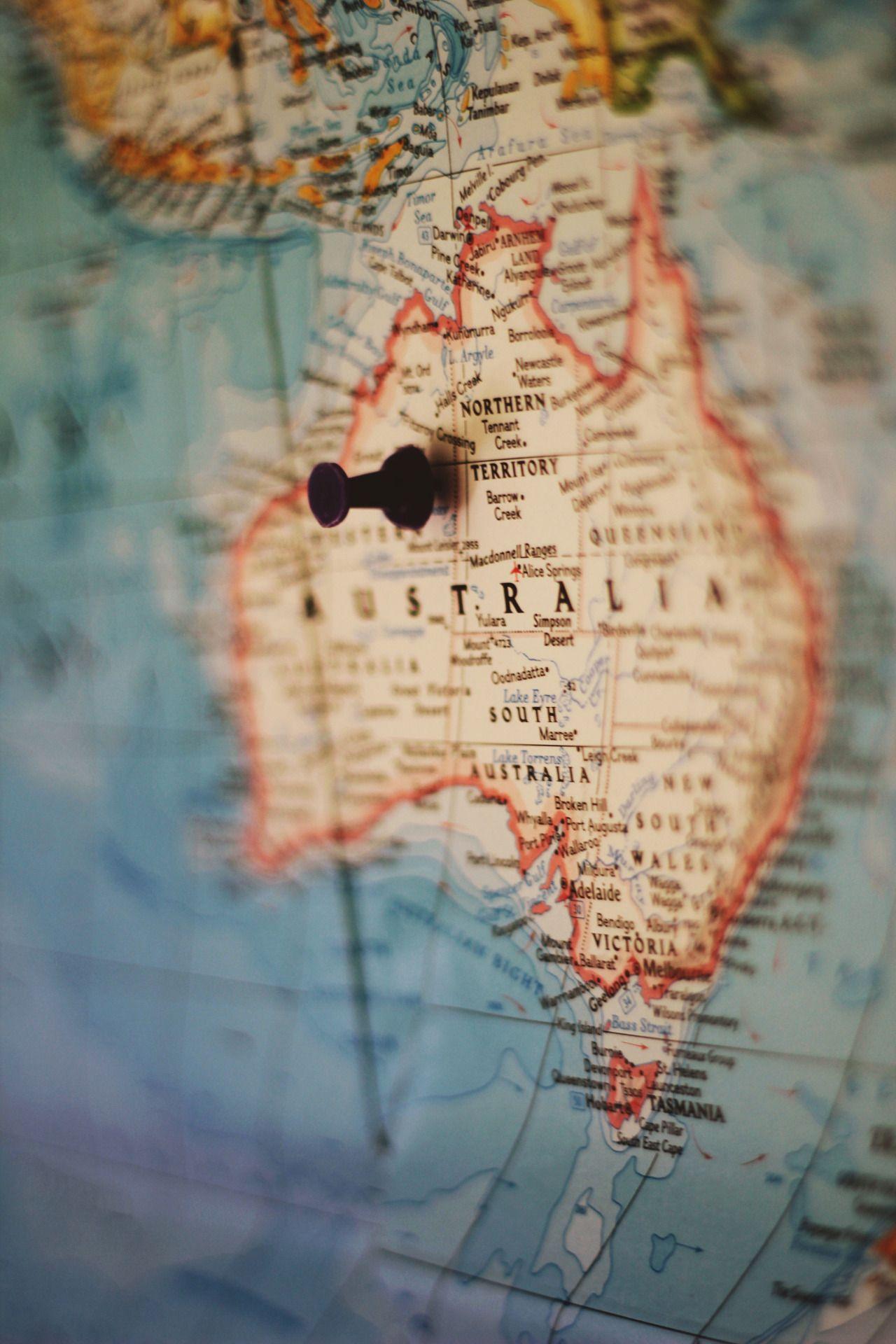 1280x1920 Australia Map Wallpaper
