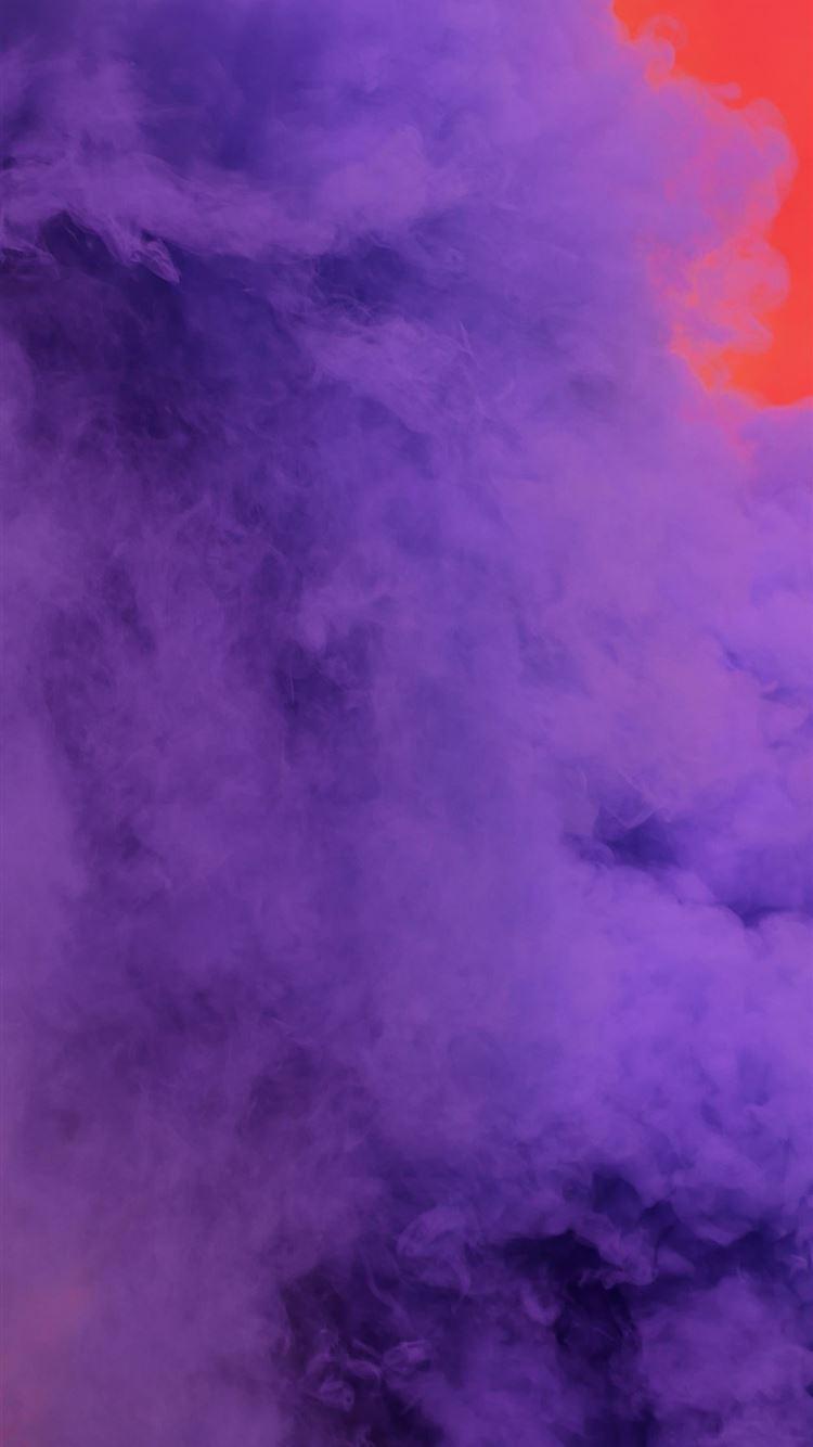 750x1334 purple smoke iPhone 8 Wallpaper Free Download