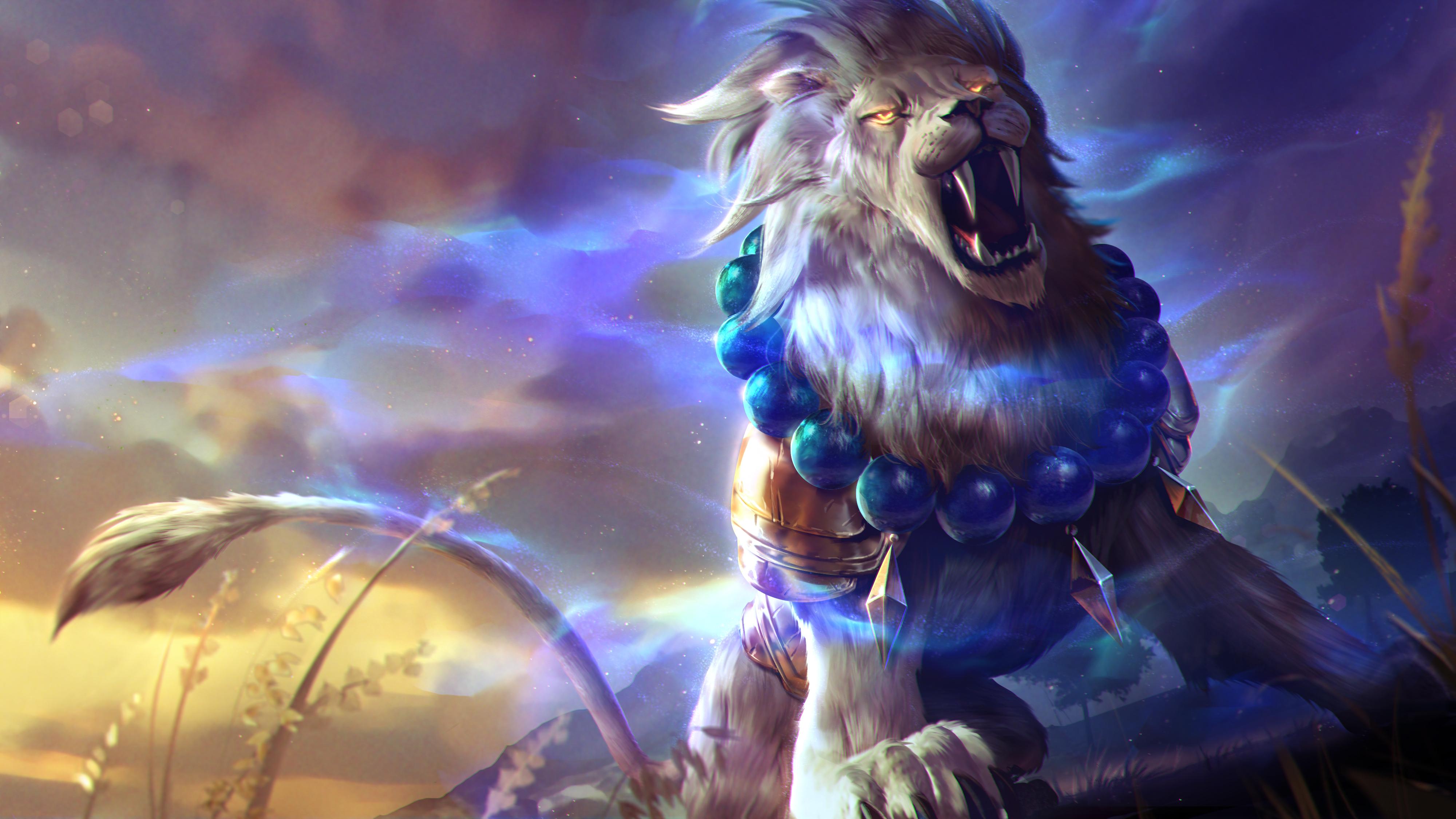 4000x2250 4K Lion Wallpaper and Background Image