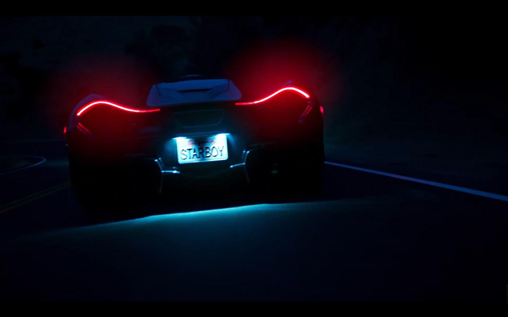 1920x1200 Starboy : The Weeknd performing ft. Daft Punk. Featuring McLaren P1