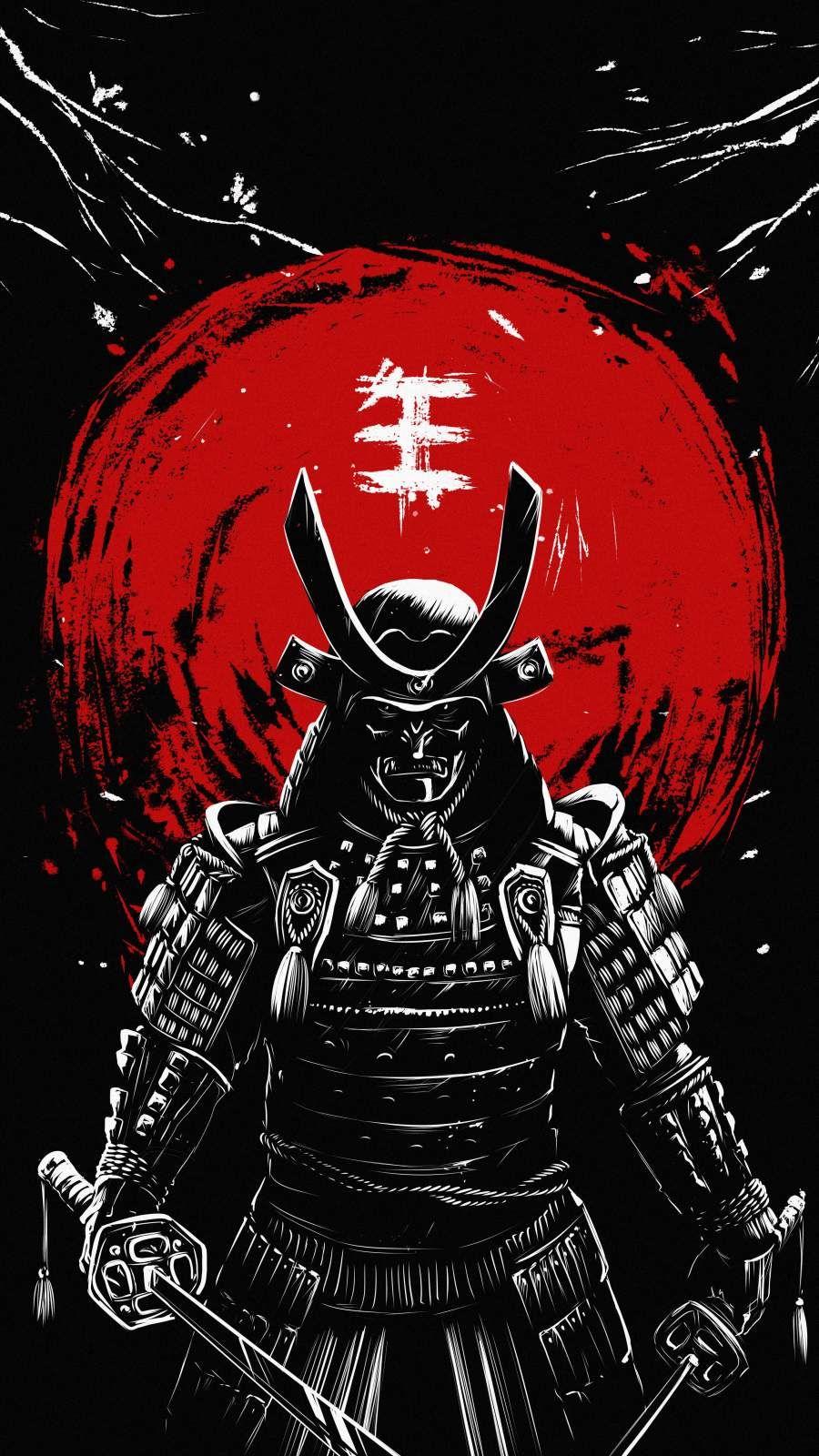 900x1600 Samurai Wallpaper